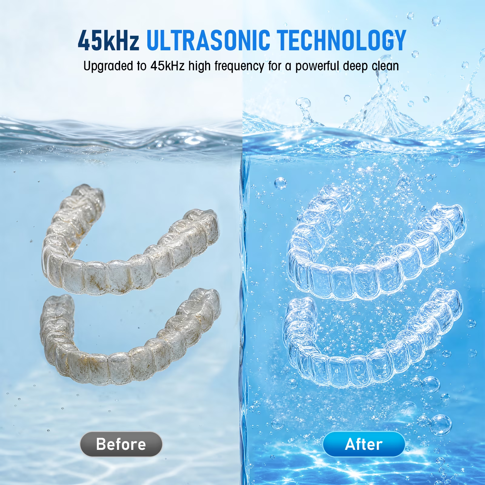 hychika-nettoyeur-ultrason-dentaire-uv-45-khz-200-ml image 2