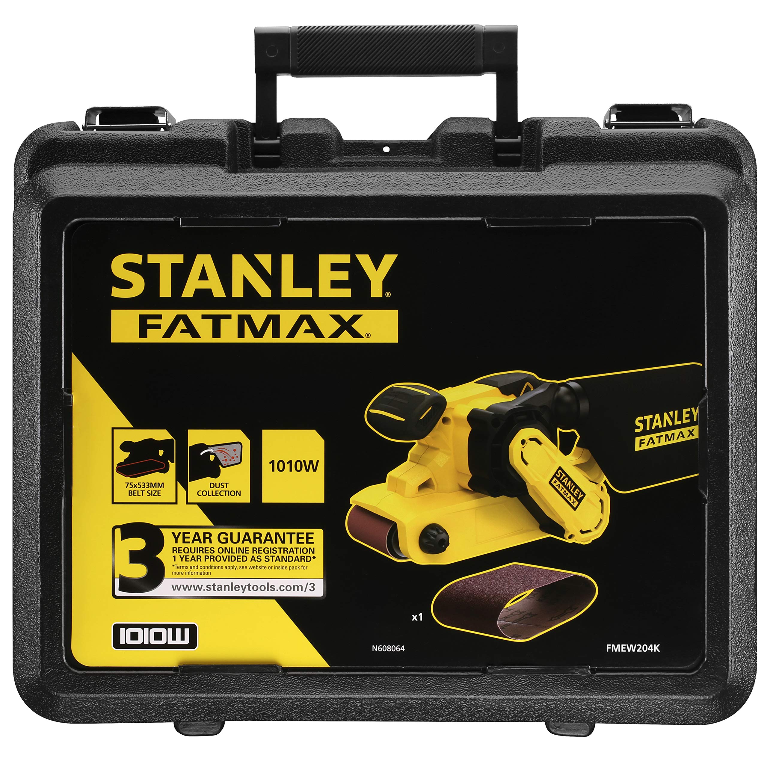 stanley-fatmax-ponceuse-bande-fmew204k-1010w-mallette image 5