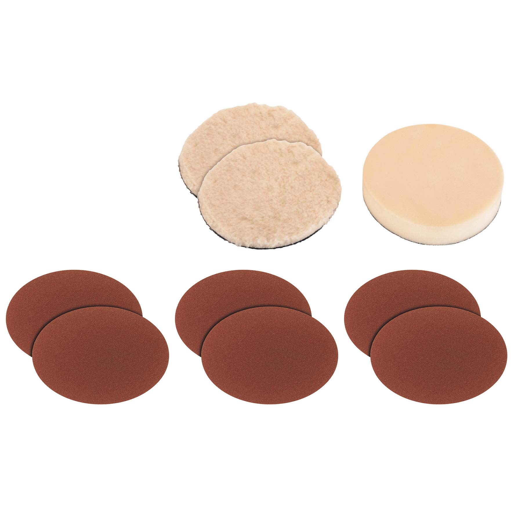 einhell-accessoire-polisseuse-kit-9-pi-ces-disques-bonnets image 1