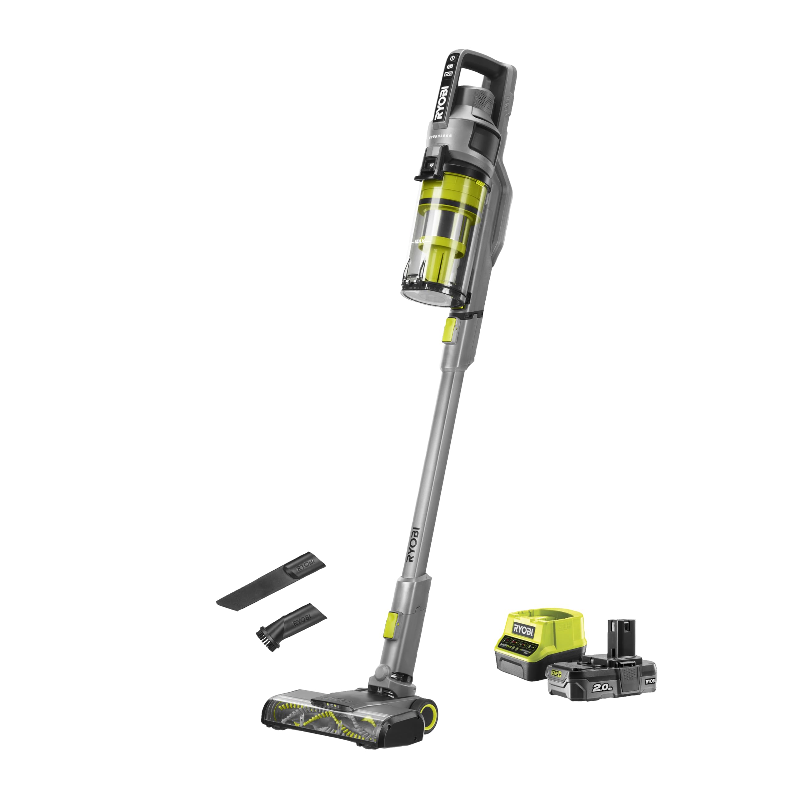 ryobi-aspirateur-balai-18v-one-600-ml-batterie-4-ah image 4