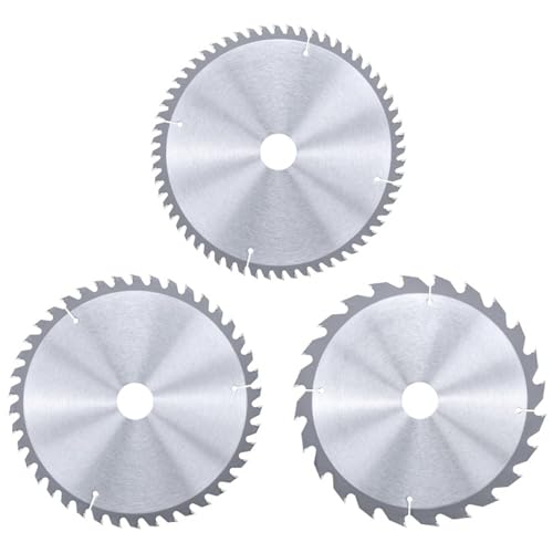einhell-lot-3-lames-scie-circulaire-210-mm-24-42-60-dents-carbure image 5