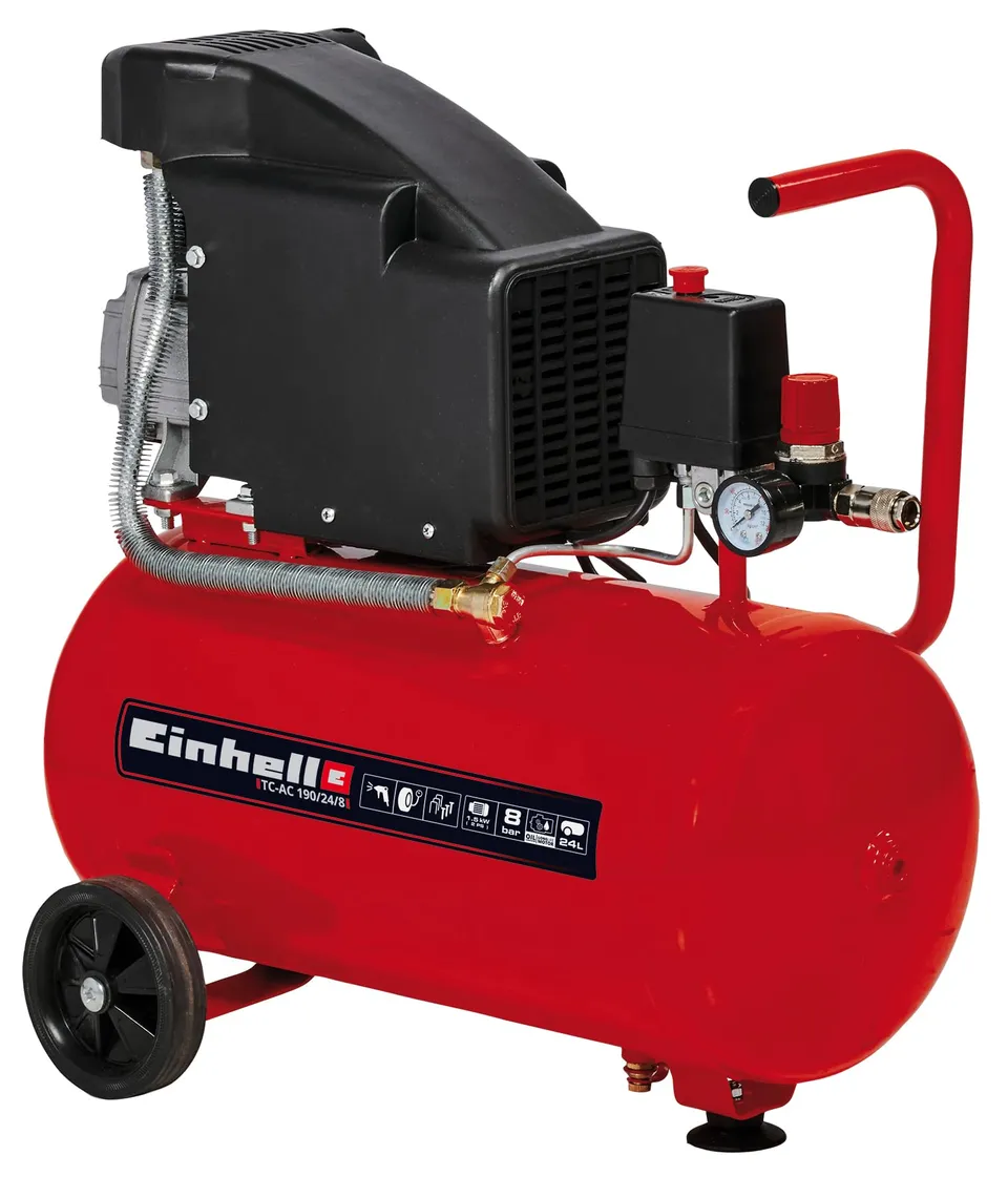 einhell-tc-ac-190-24-8-compresseur-24-l-8-bar image 1