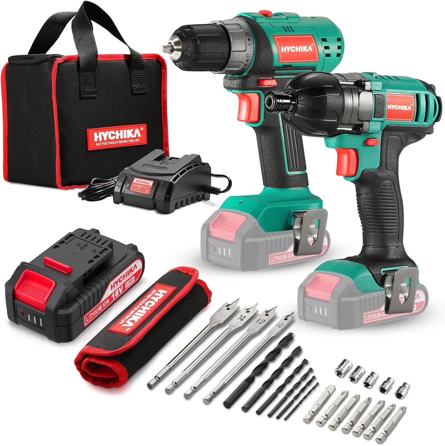 hychika-drills-ck18bf-kit-perceuse-visseuse-visseuse-20v image 1