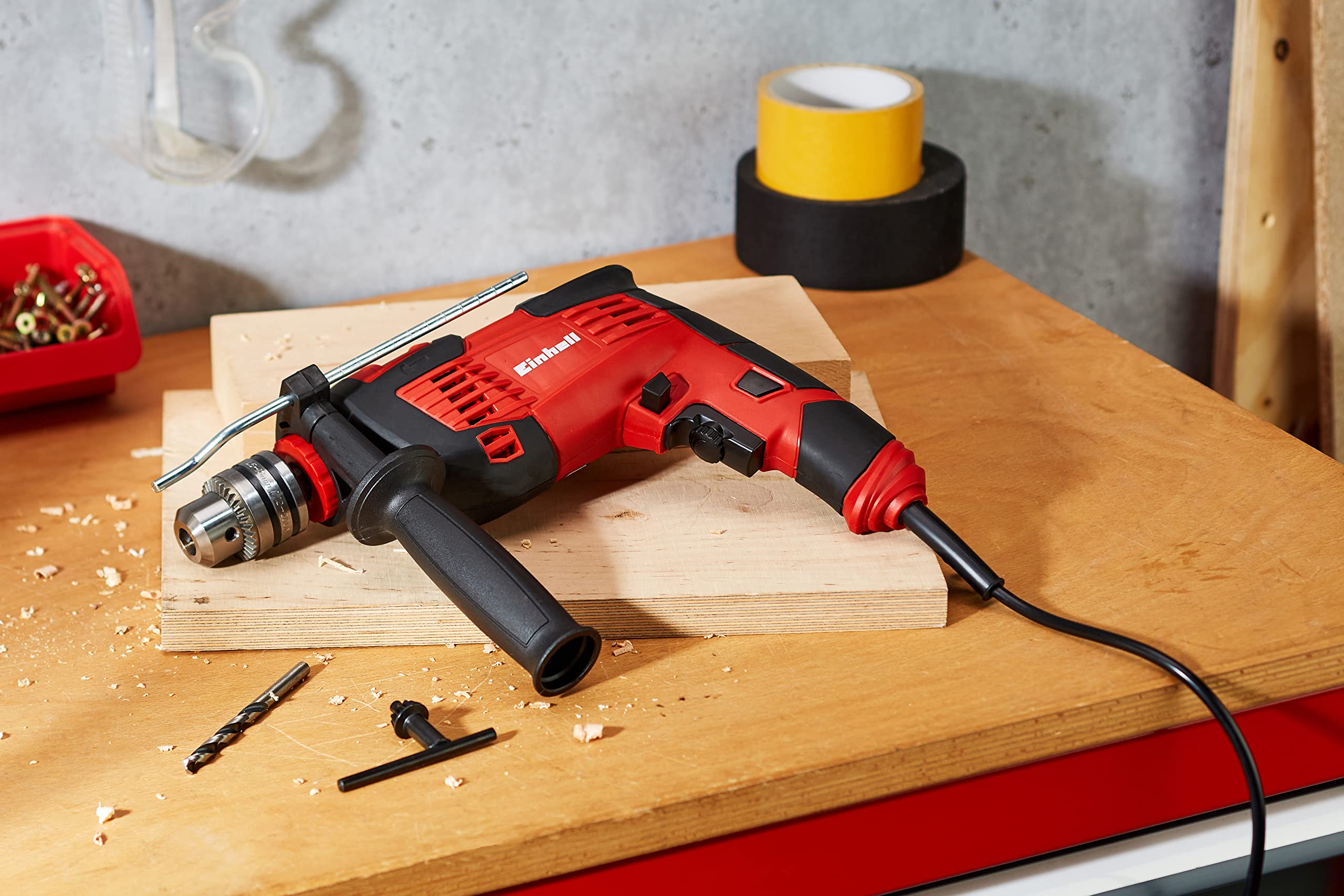 einhell-tc-id-1000-e-perceuse-percussion-1010-w-16-mm image 2