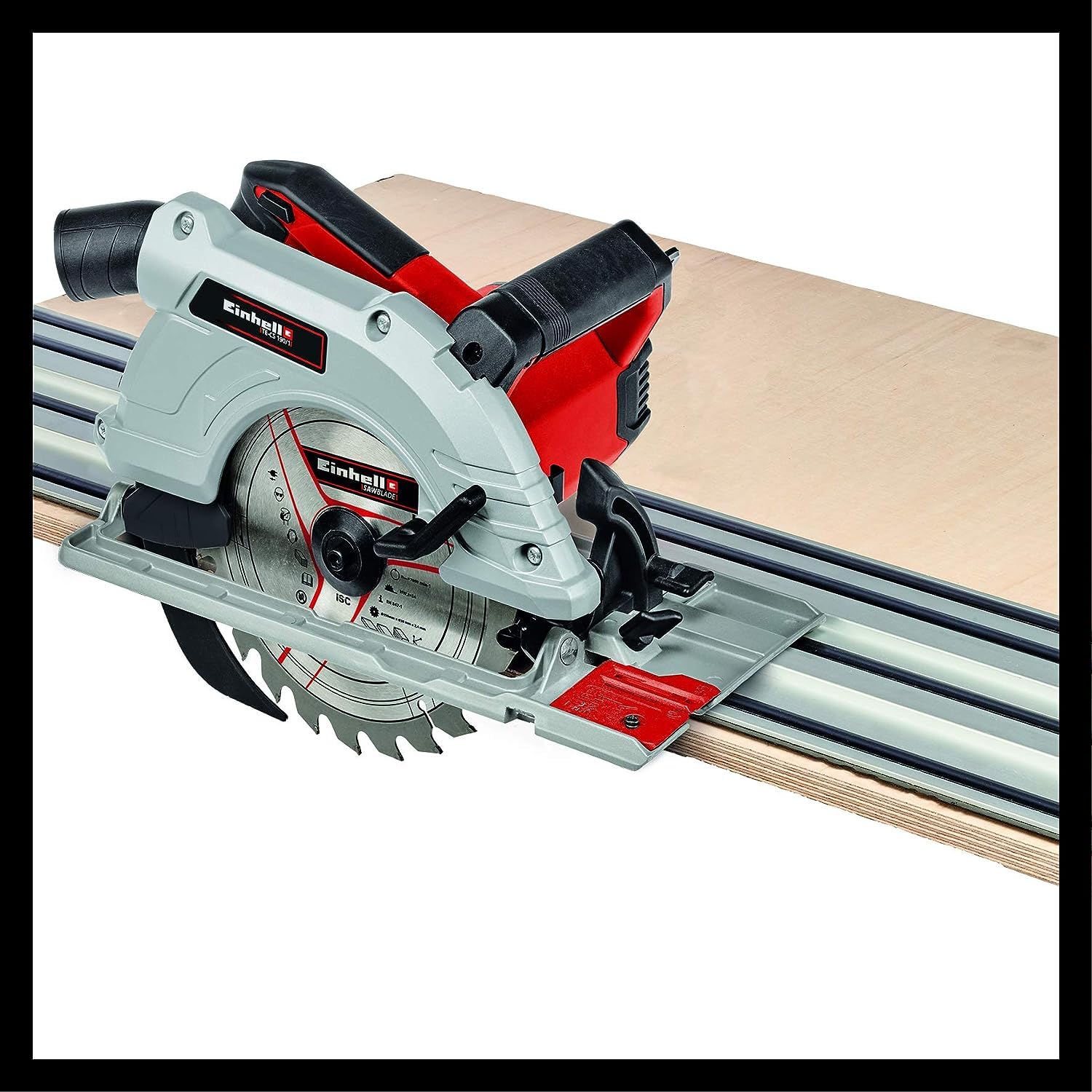 einhell-te-cs-190-1-scie-circulaire-190-mm-1500w-coupe-66-mm image 3