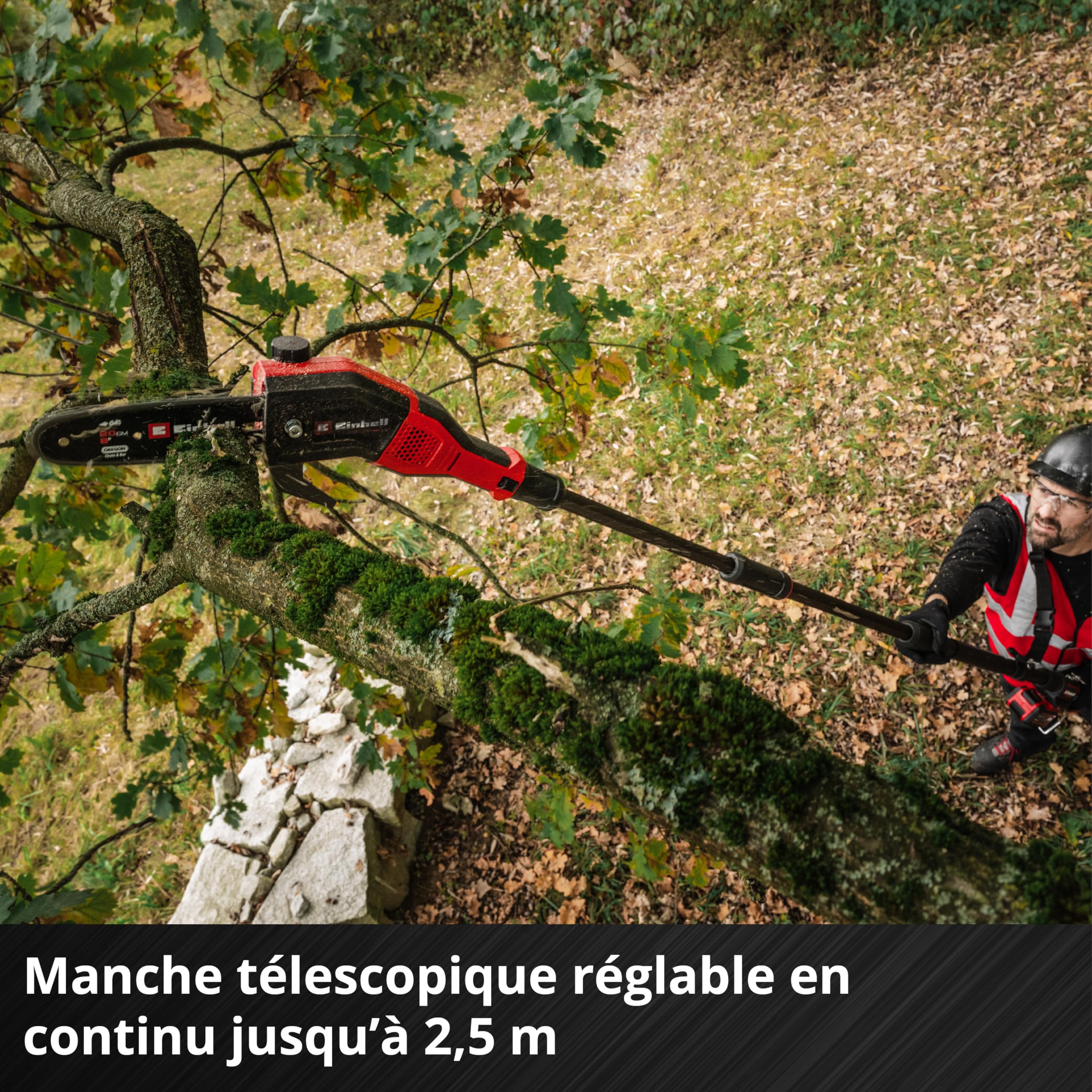 einhell-gp-lc-18-20-li-t-bl-solo-lagueuse-sur-perche-18-cm-solo image 8