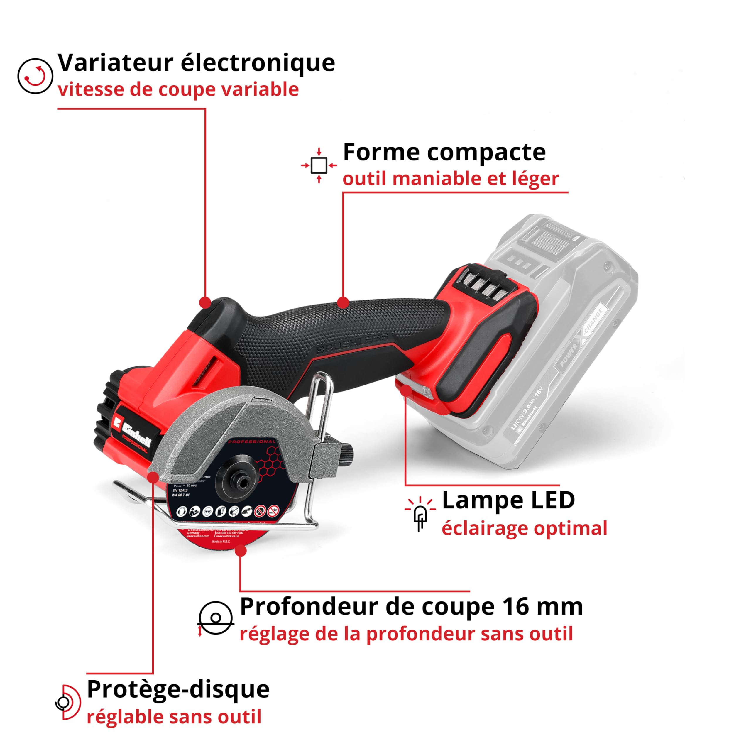 einhell-tp-co-18-76-c-li-bl-solo-mini-meuleuse-76mm-18v image 3