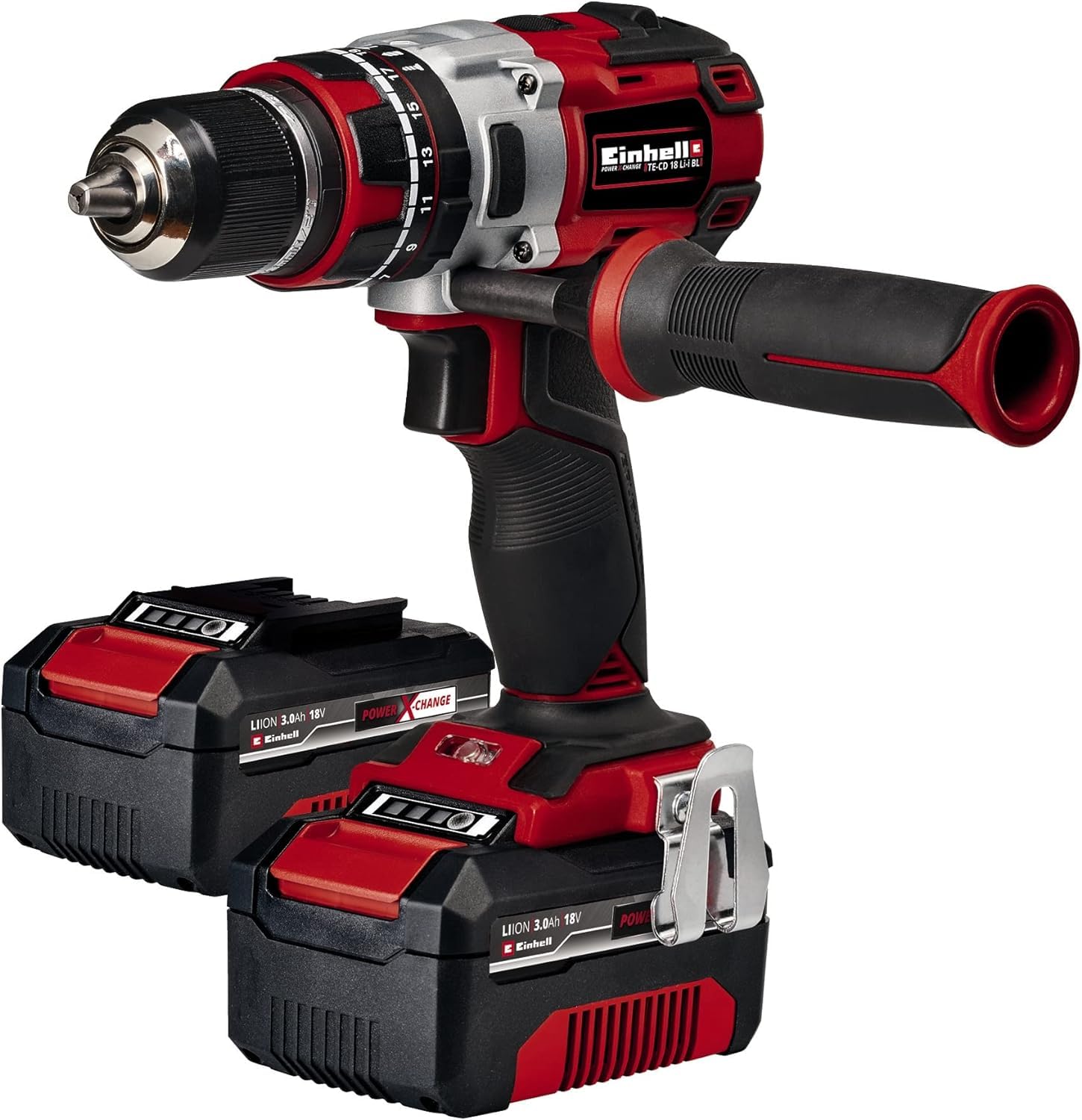 einhell-te-cd-18-li-i-bl-perceuse-18v-3ah-x2 image 1