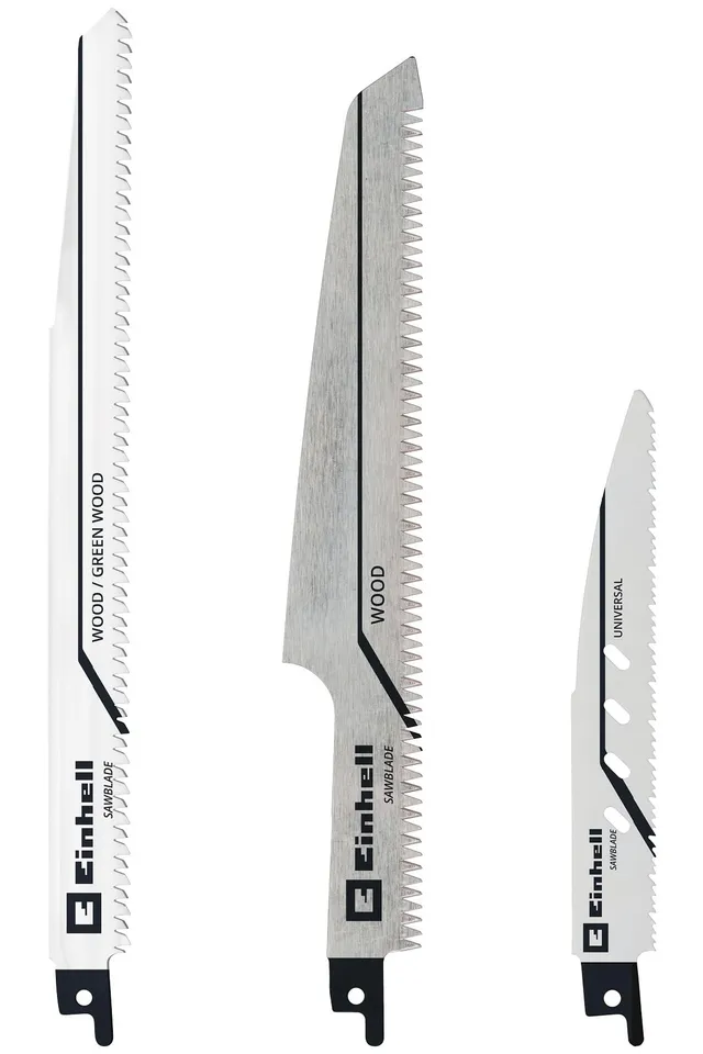 einhell-lot-3-lames-scie-sabre-universelles-bois-et-m-tal image 1