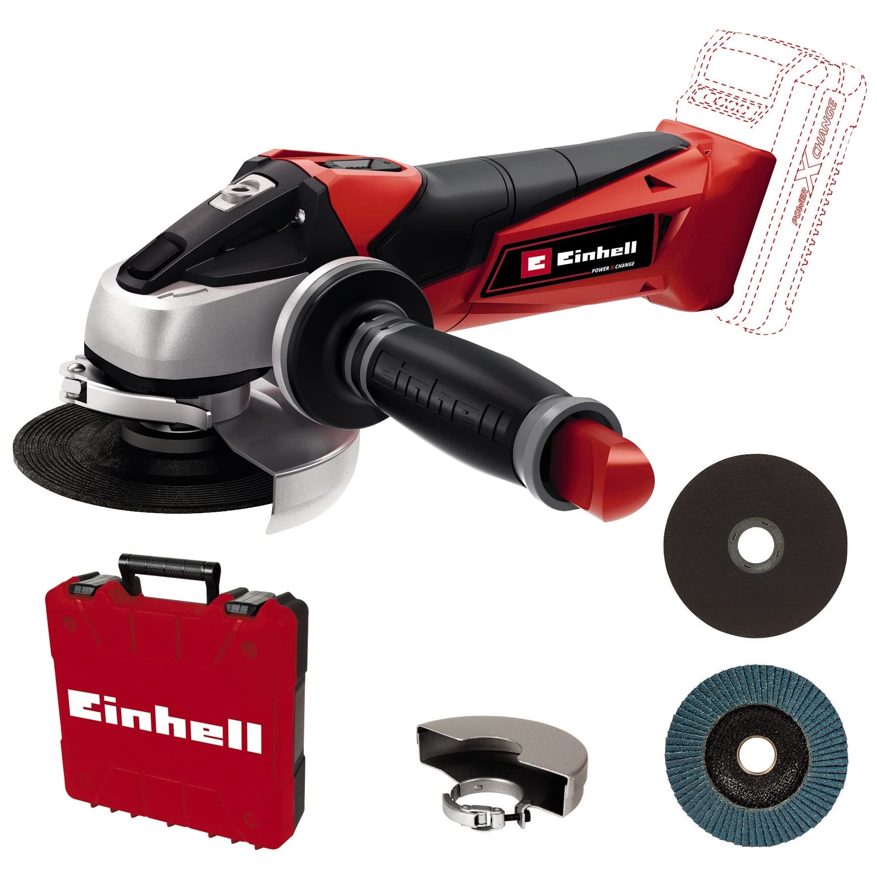 einhell-te-ag-18-115-li-solo-meuleuse-d-angle-115-mm-solo image 1
