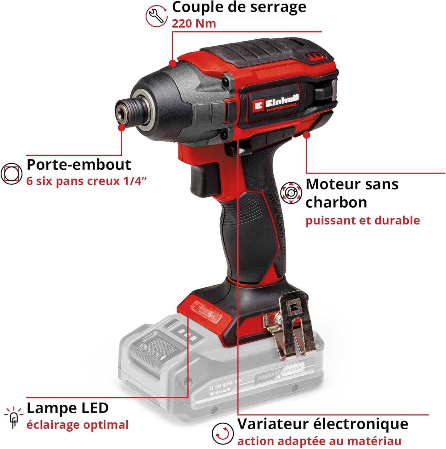 einhell-tp-ci-18-220-li-bl-solo-visseuse-chocs-220-nm-brushless image 3