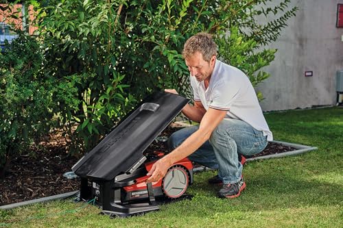 einhell-garage-robot-tondeuse-freelexo-abri-protection-pluie image 5