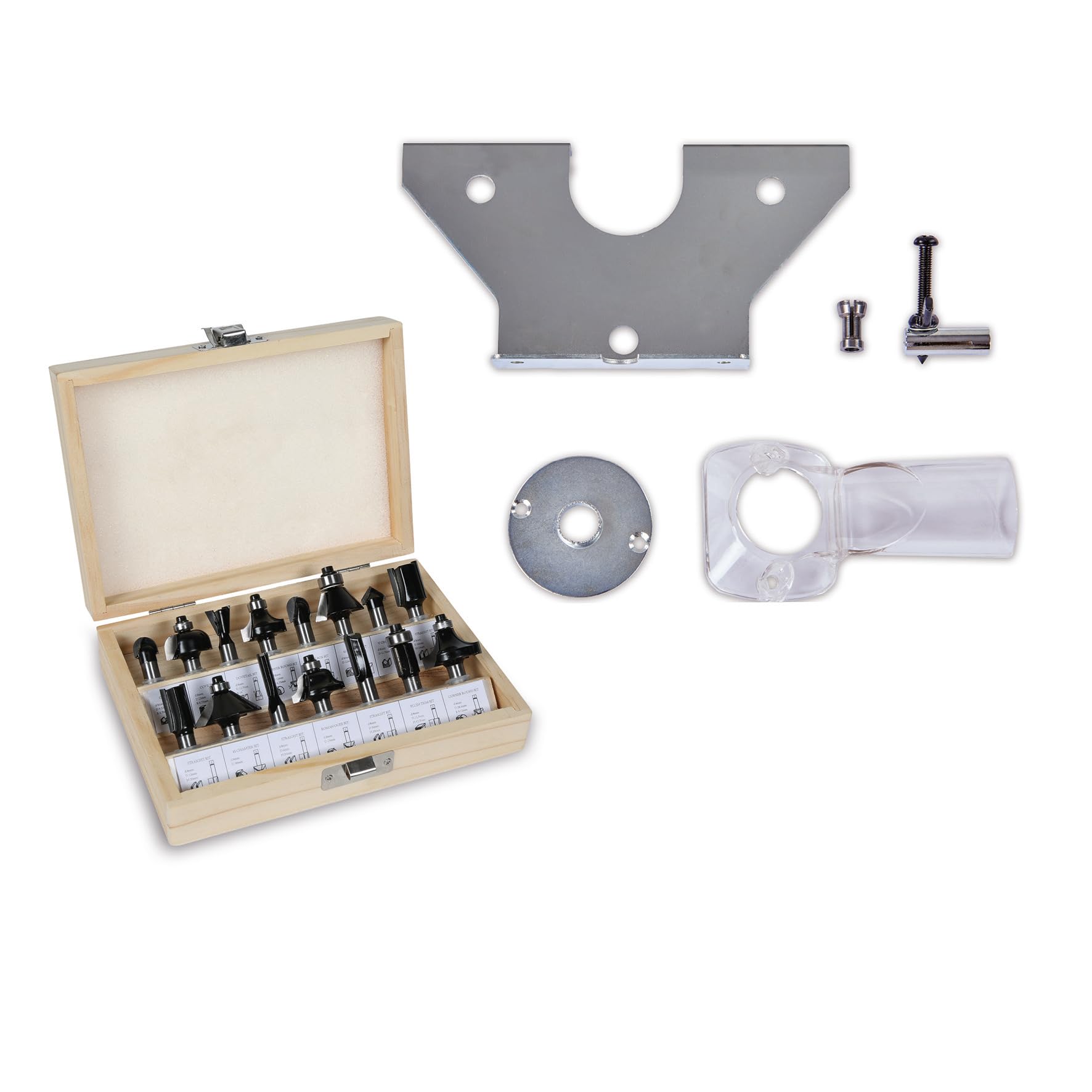 einhell-tc-ro-1155-e-d-fonceuse-1100w-kit-15-fraises image 3