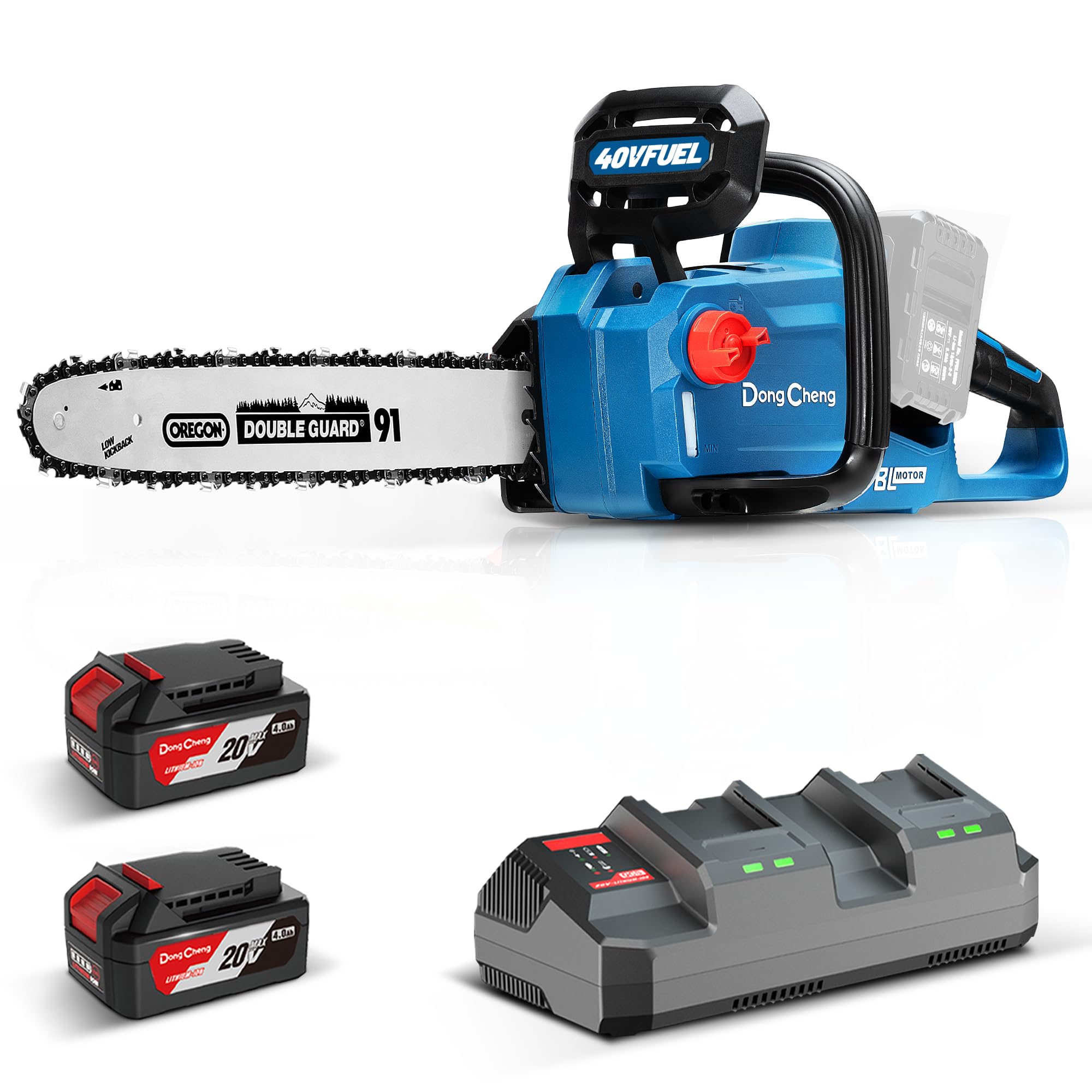 dongcheng-40v-tron-onneuse-sans-fil-2x4ah-brushless-38cm image 1