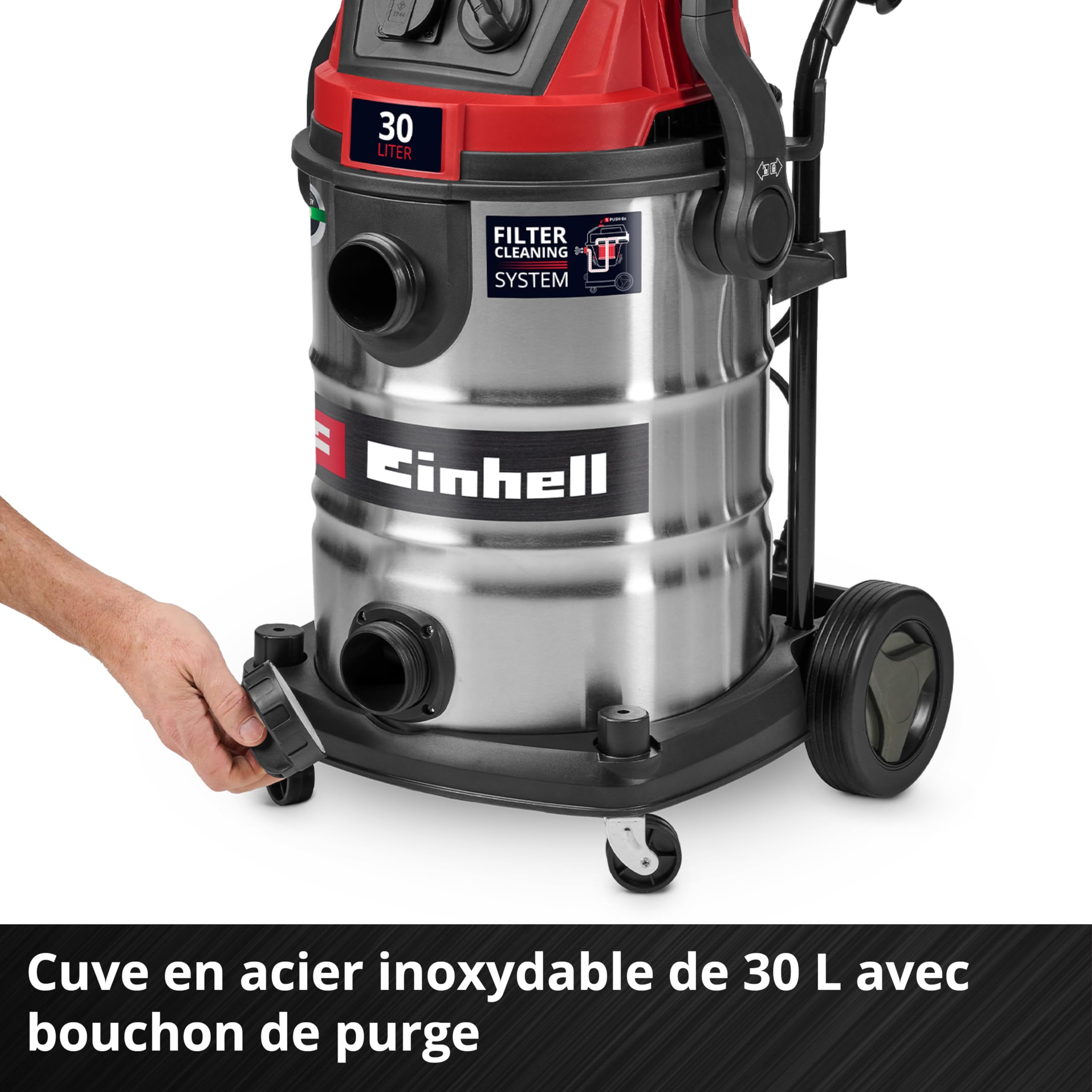 einhell-te-vc-3080-sacl-aspirateur-eau-poussi-re-30l-1150w image 6