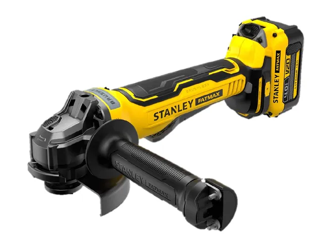 stanley-fatmax-v20-sfmcg700m2k-meuleuse-125-mm-2-batteries-4ah image 1