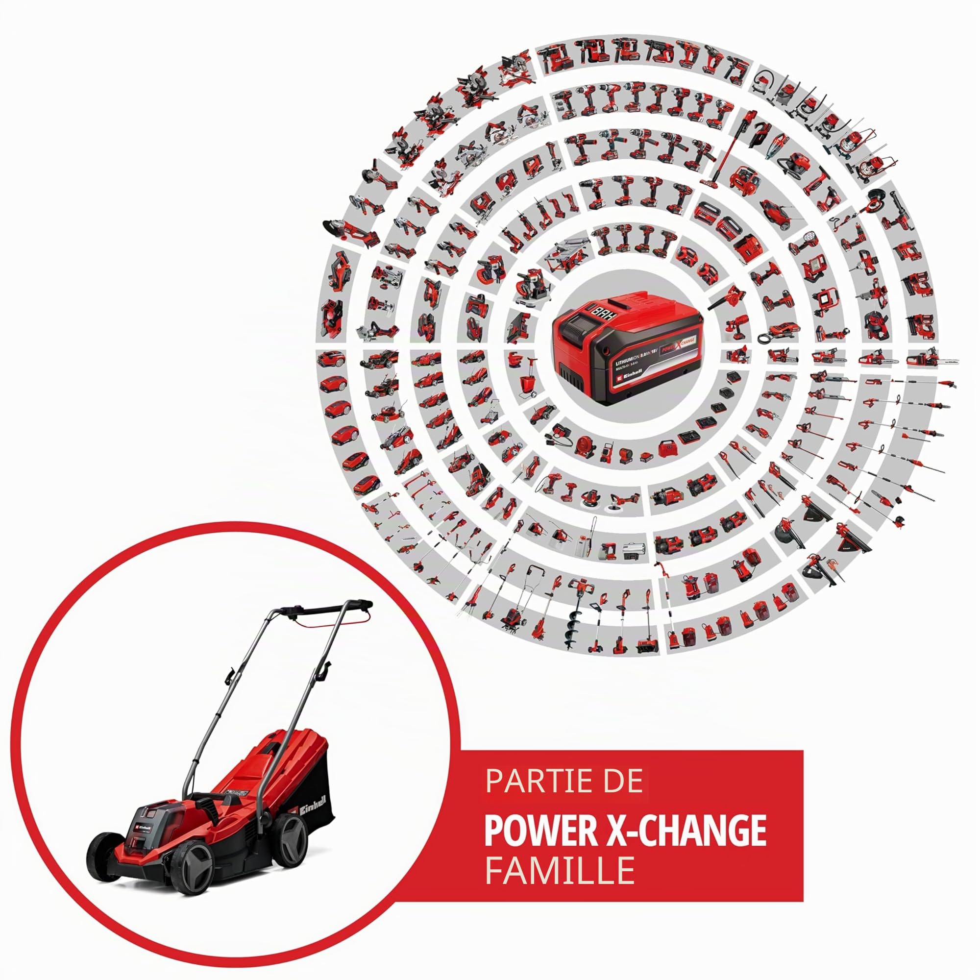 einhell-ge-cm-18-33-li-tondeuse-sans-fil-18-v-kit-4-0-ah-33-cm image 2