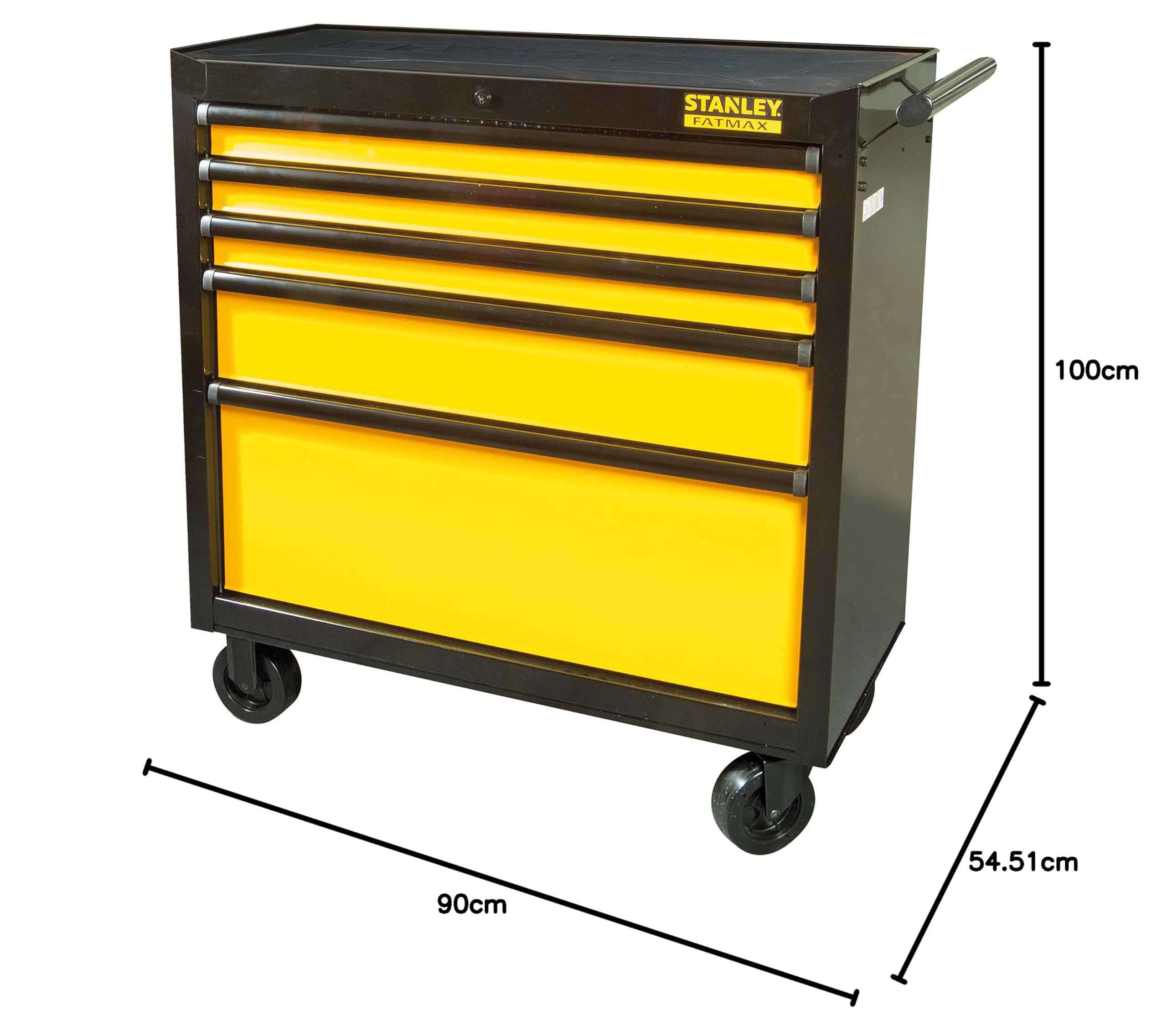 stanley-fatmax-fmht0-74027-servante-atelier-5-tiroirs image 2