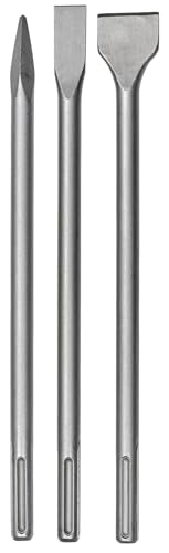 einhell-lot-3-burins-sds-max-400-mm-acier-origine image 2