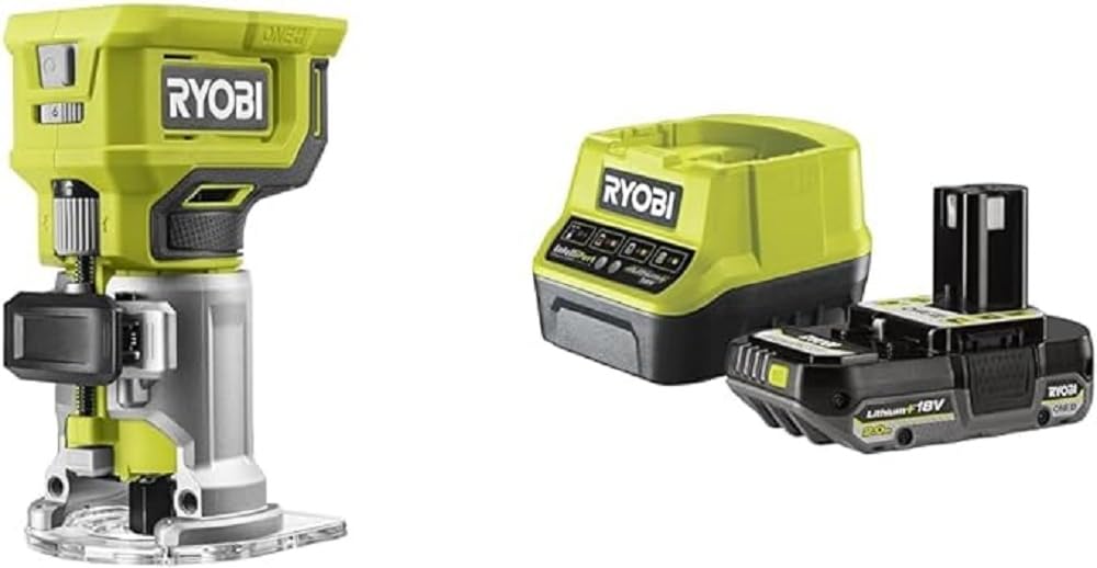 ryobi-r18tr-0-affleureuse-bois-18v-one-6mm-sans-batterie image 1