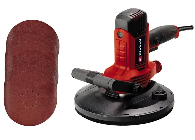einhell-tc-dws-225-ponceuse-murale-1220-w-225-mm-6-abrasifs image 1