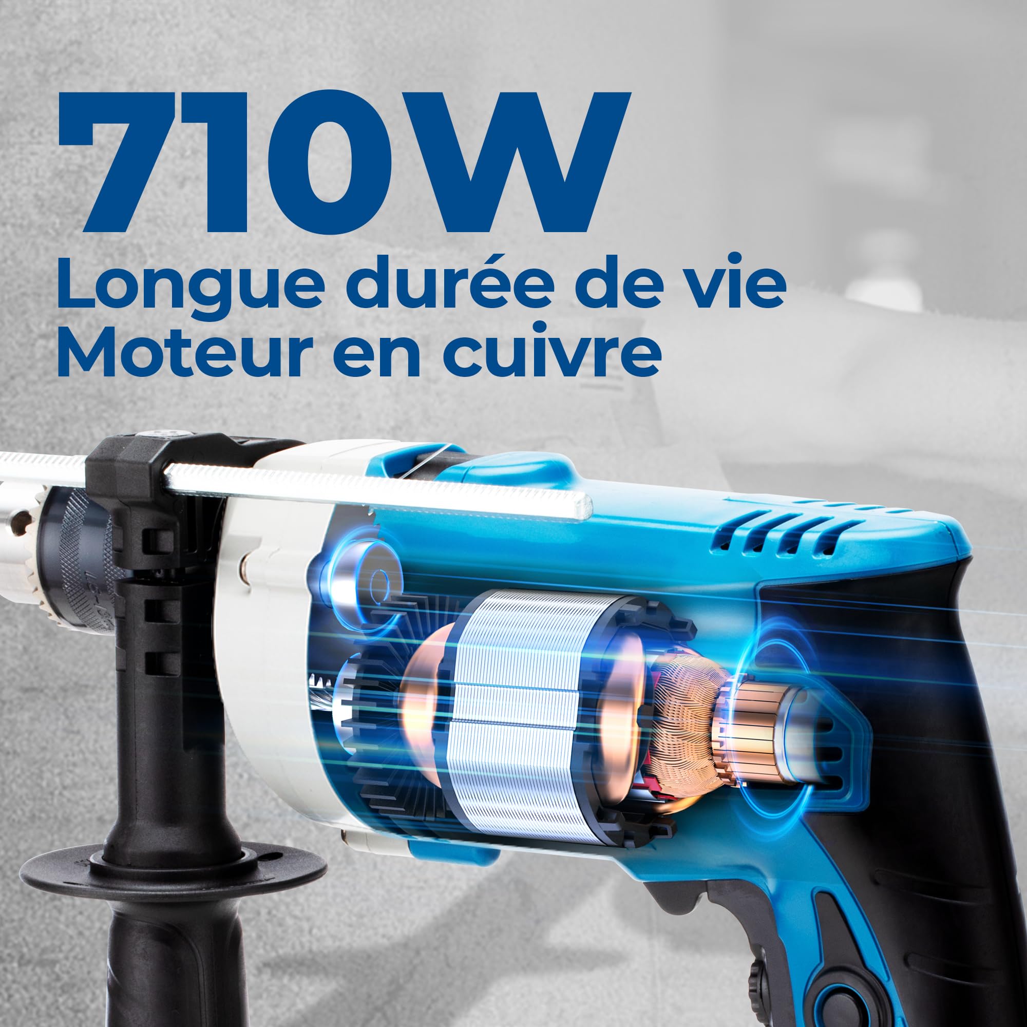 dongcheng-perceuse-percussion-710-w-mandrin-13-mm image 2