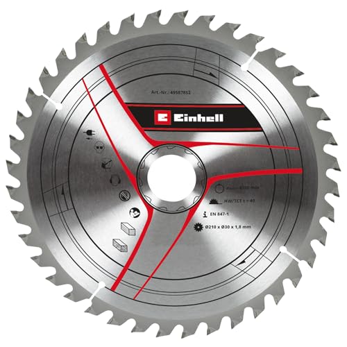 einhell-lame-de-scie-circulaire-210-mm-40-dents-bois-pvc image 3