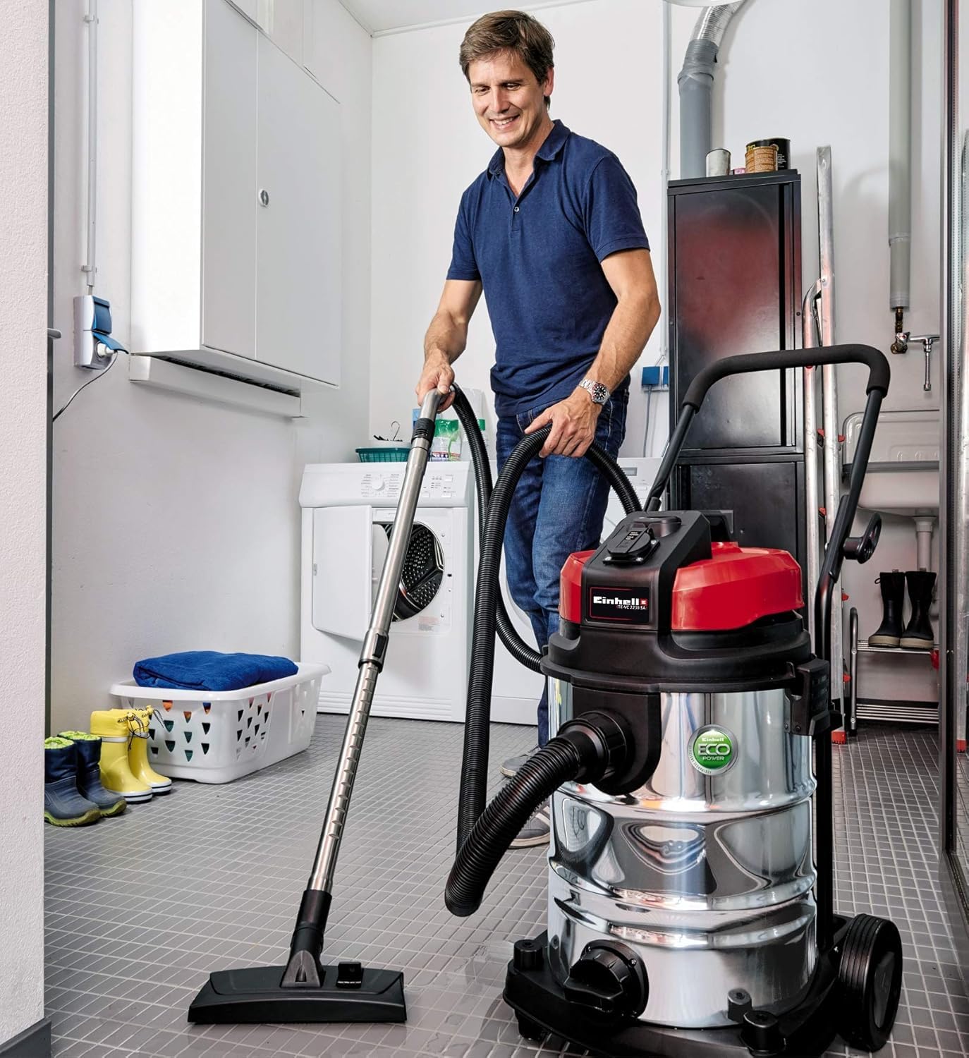 einhell-te-vc-2230-sa-aspirateur-eau-poussi-re-30-l-inox image 2