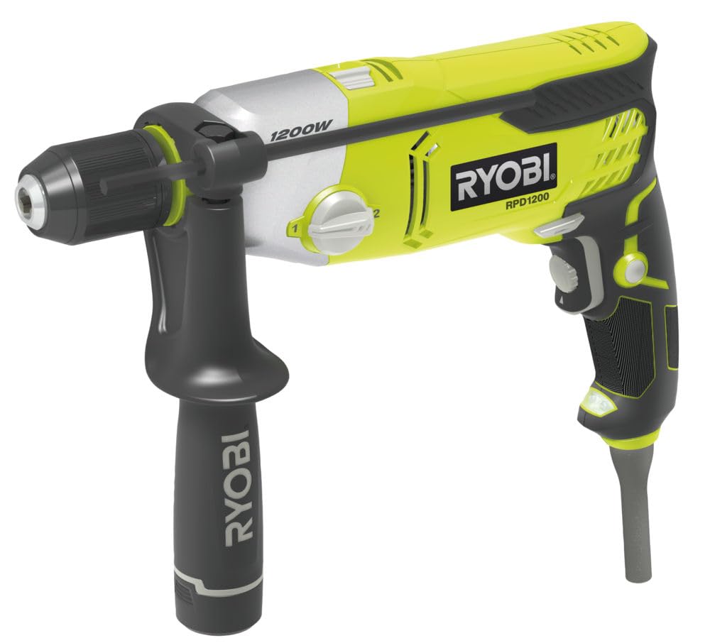 ryobi-rpd1200-k-perceuse-percussion-filaire-1200-w-13-mm image 1