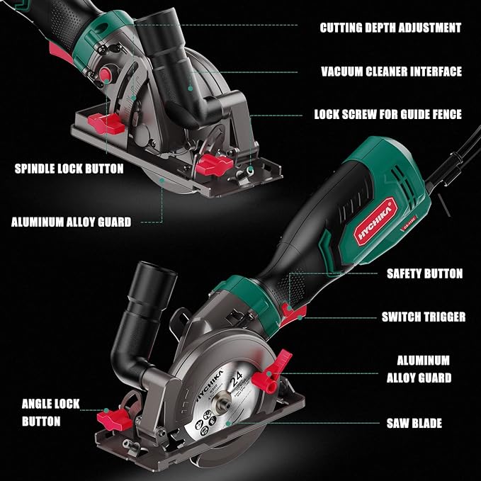 hychika-mini-scie-circulaire-750w-cs-115c-3-lames image 2