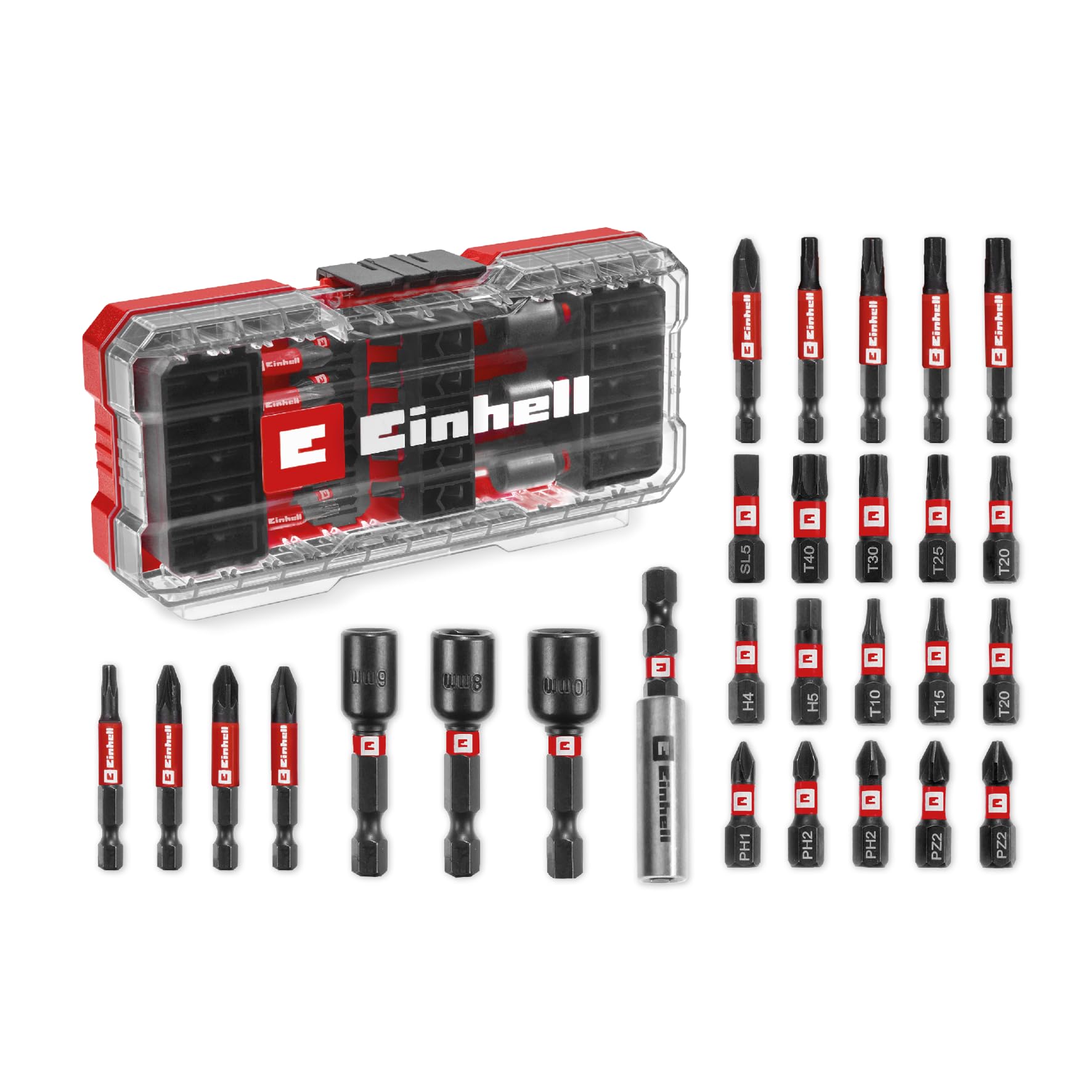 einhell-s-case-jeu-28-embouts-impact-25-50mm-douilles image 1
