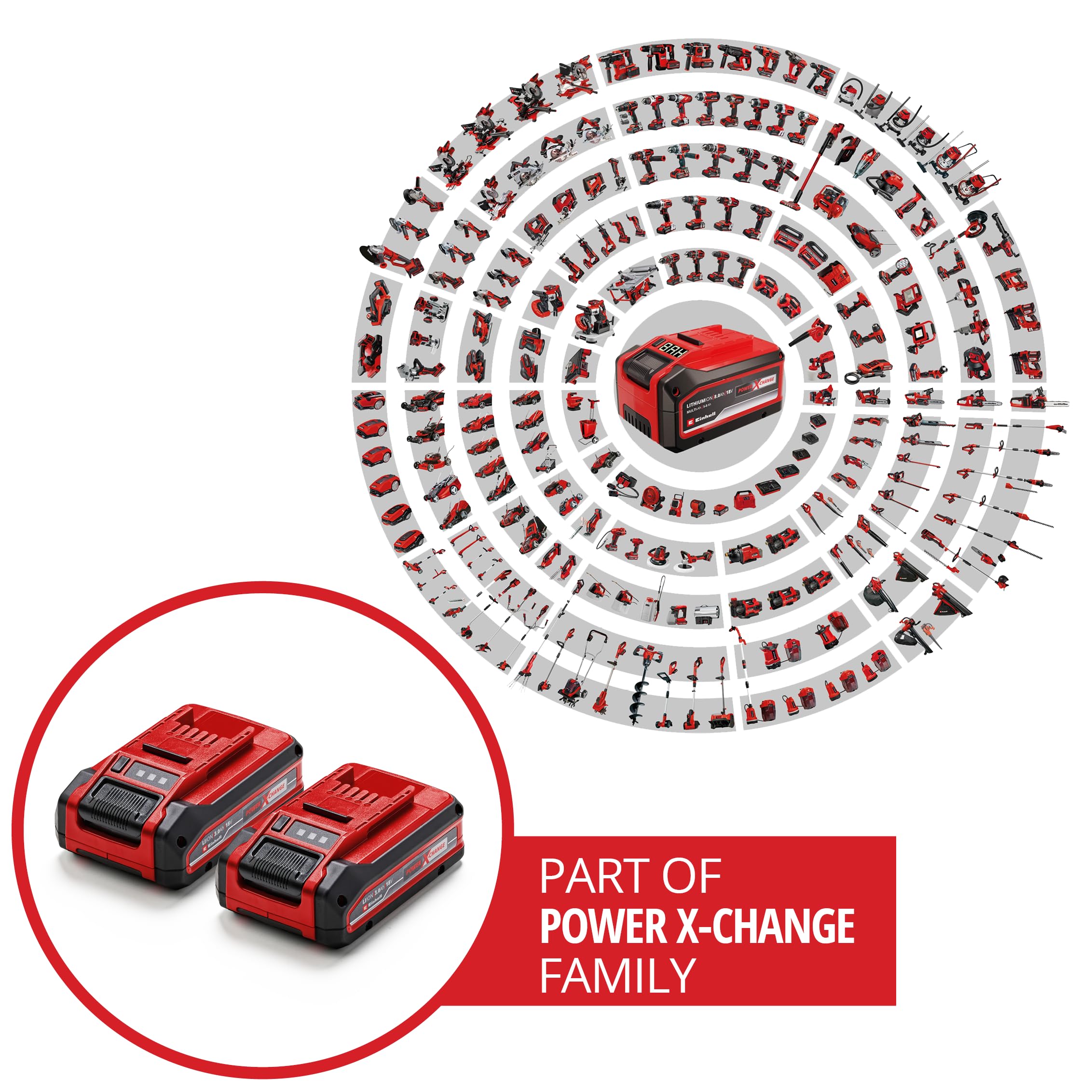 einhell-pxc-18v-double-batterie-3-0-ah-lot-de-2 image 3