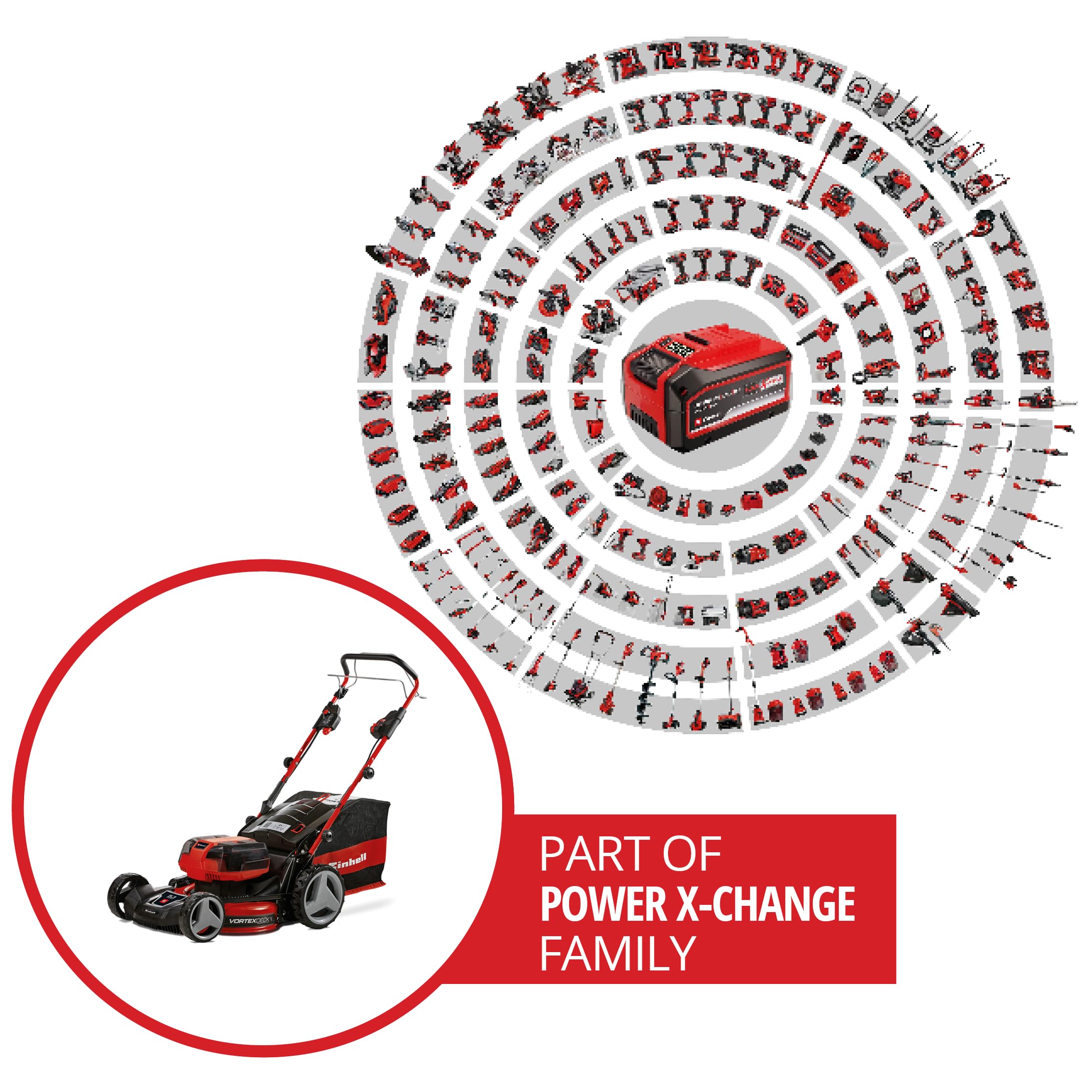 einhell-gp-cm-36-47-s-hw-tondeuse-sans-fil-47cm-4-batteries image 2