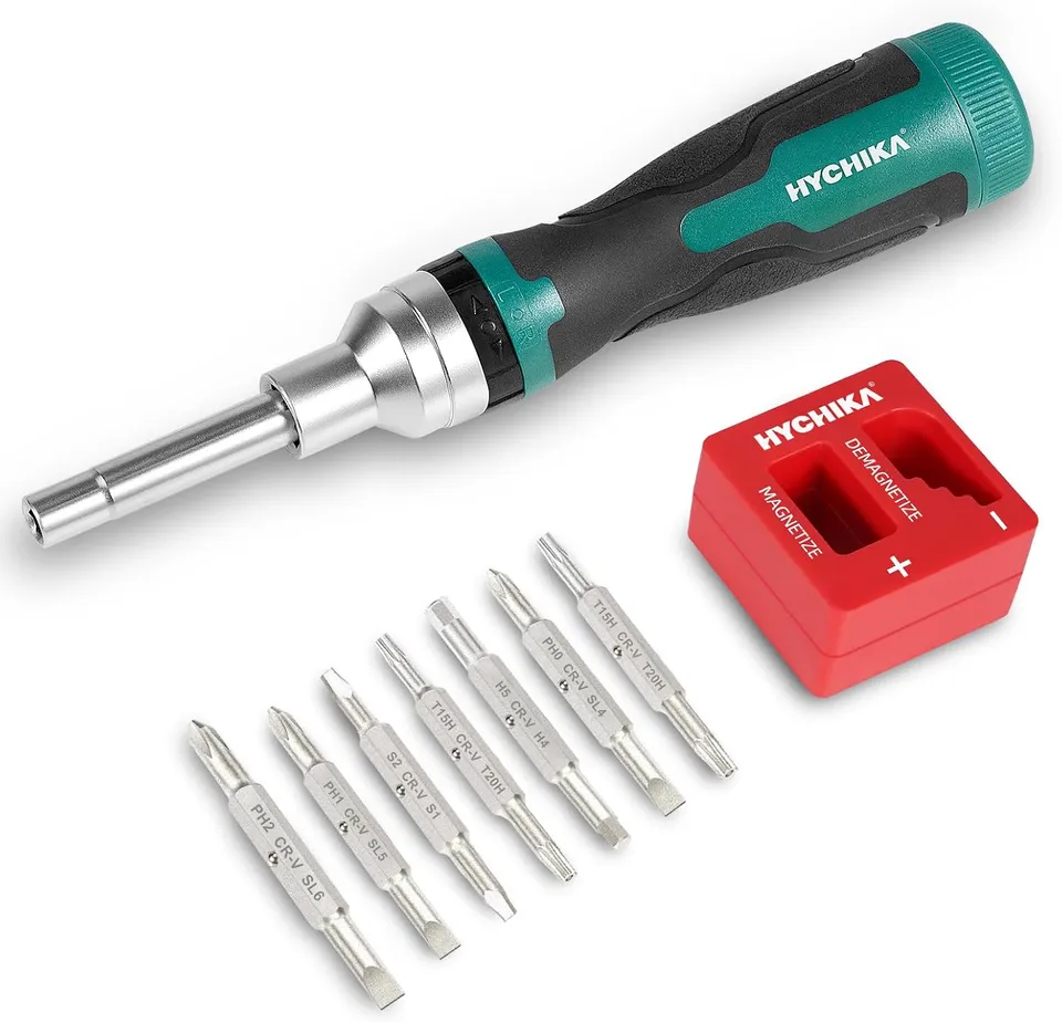 hychika-screwdrivers-tournevis-cliquet-16-en-1-magn-tique image 1