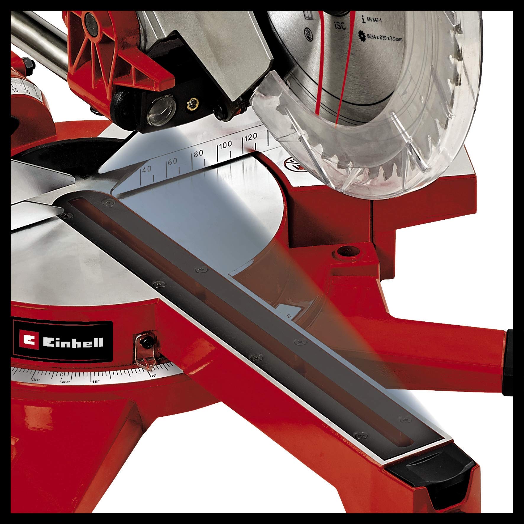 einhell-te-sm-2534-dual-scie-onglet-radiale-1800w-lame-250mm image 6