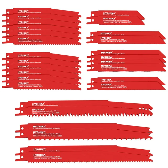 hychika-rb01-lames-scie-sabre-32-pi-ces-bois-m-tal image 1
