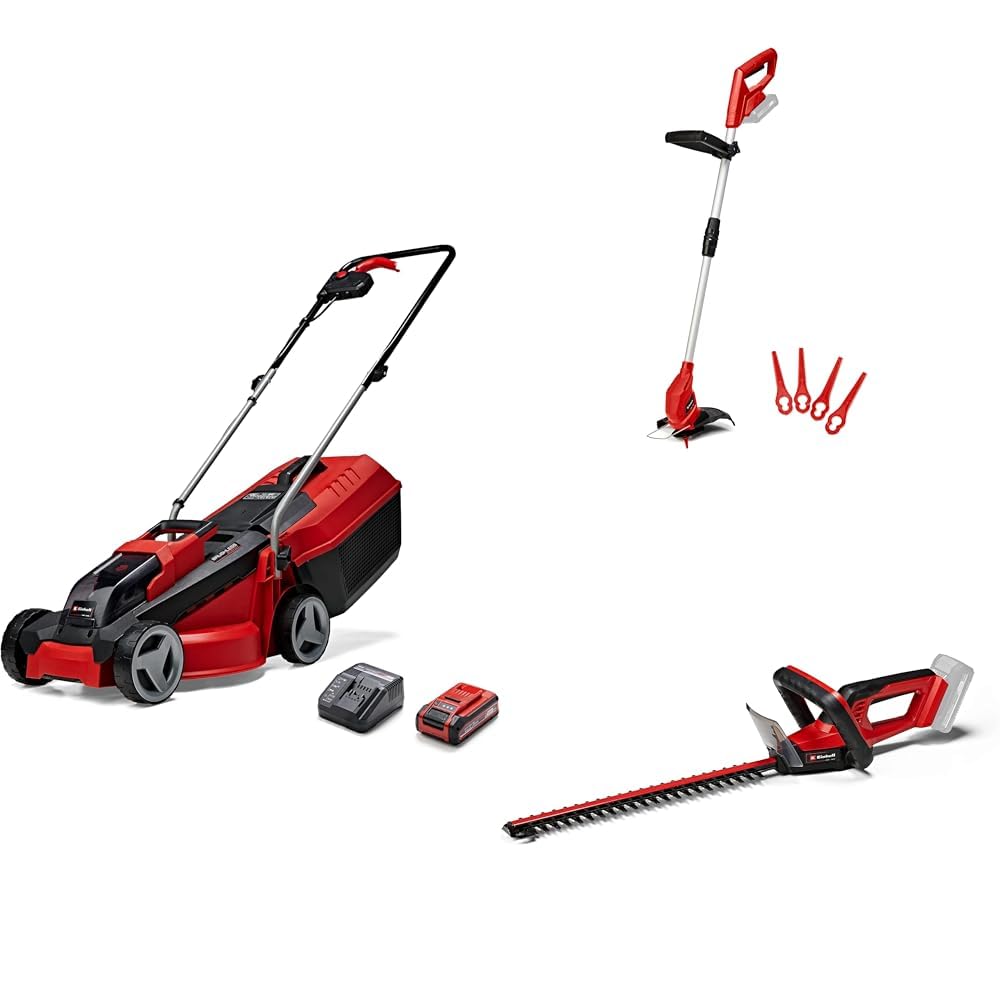 einhell-pack-3-jardin-ge-cm-gc-ct-gc-ch-18v-3-0ah image 1