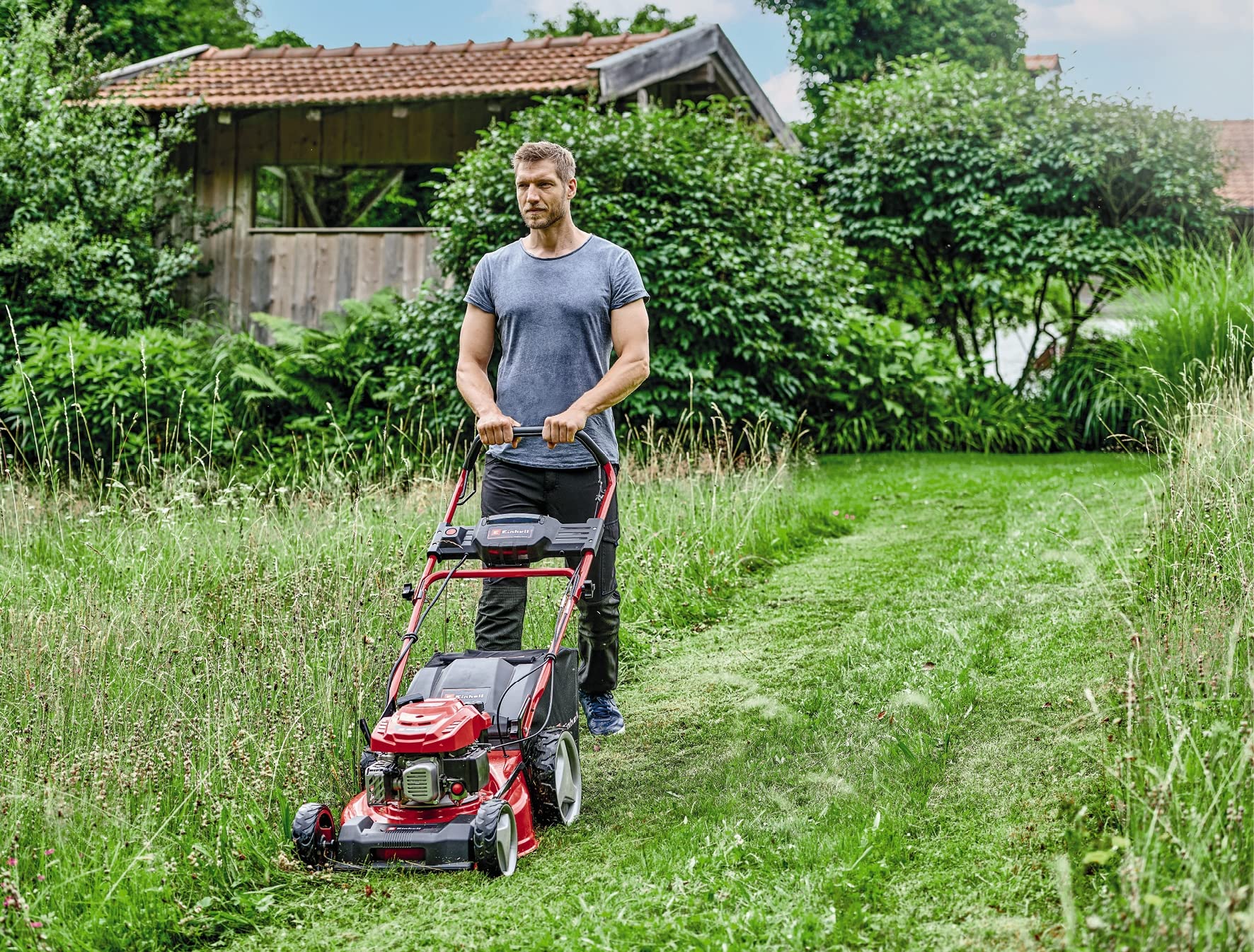 einhell-gc-pm-46-sm-hw-e-li-tondeuse-thermique-46-cm-e-start image 3