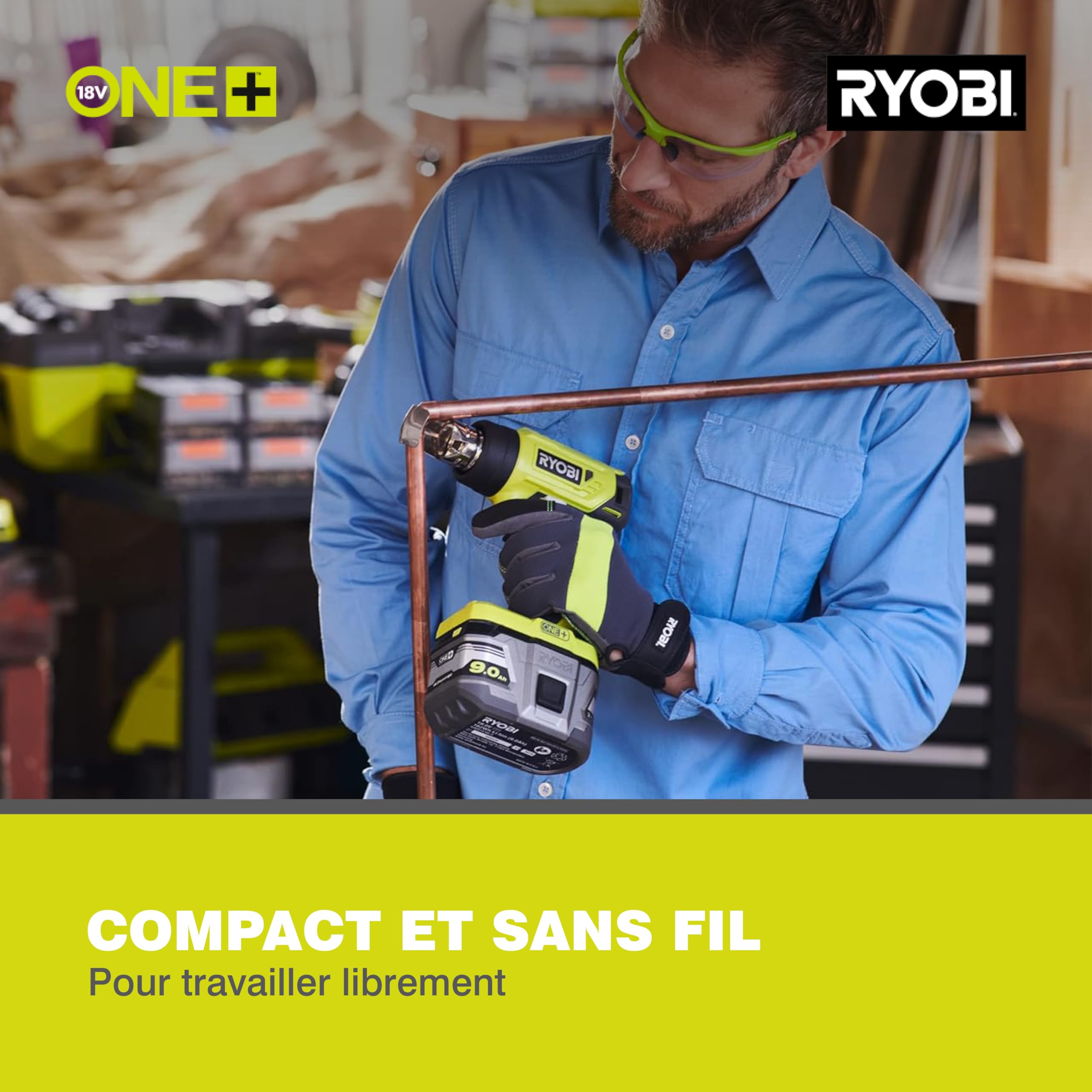 ryobi-r18hg-0-pistolet-thermique-18v-one-470-c-solo image 3