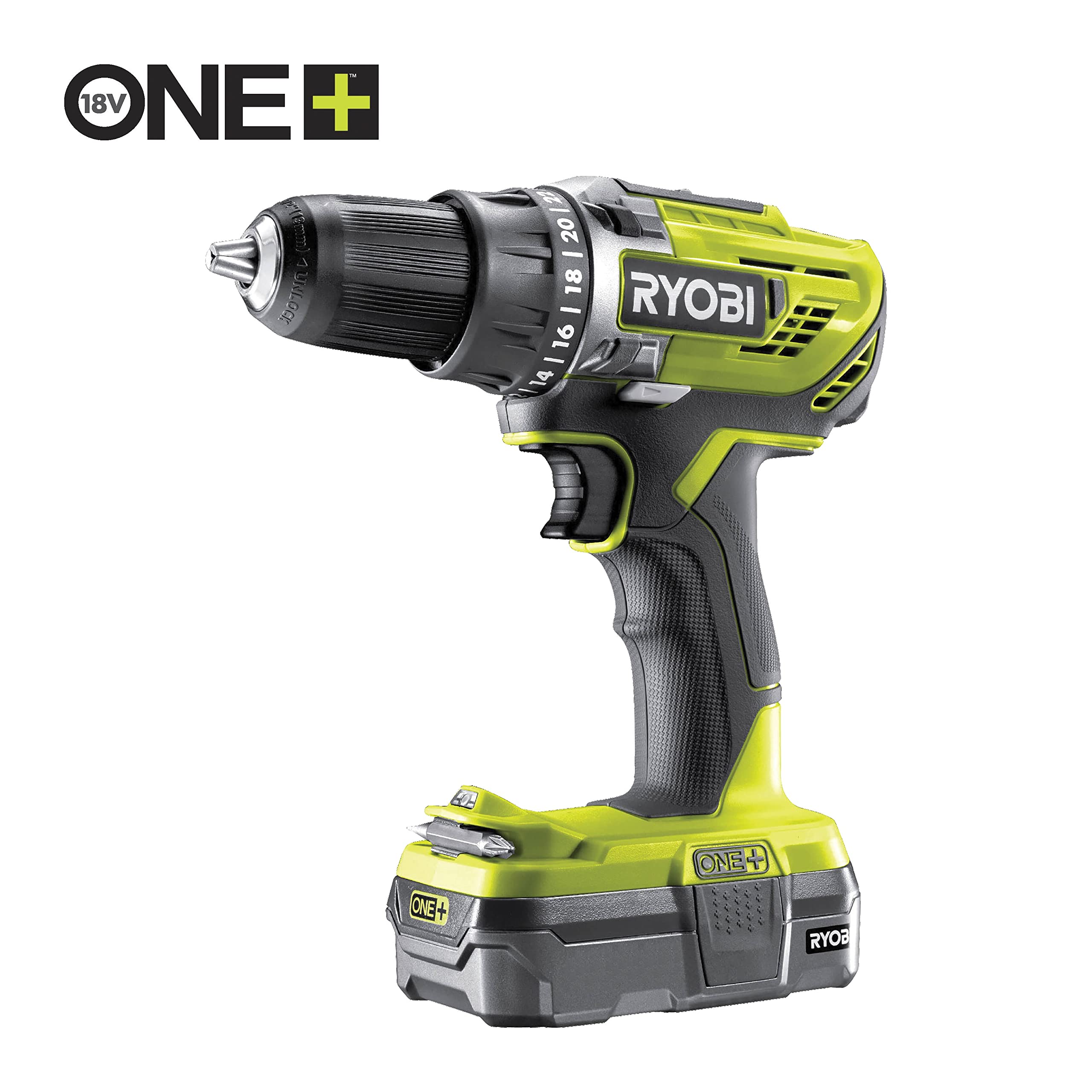 ryobi-one-combo-4-outils-18v-perceuse-scies-lampe-2x2-0ah image 2