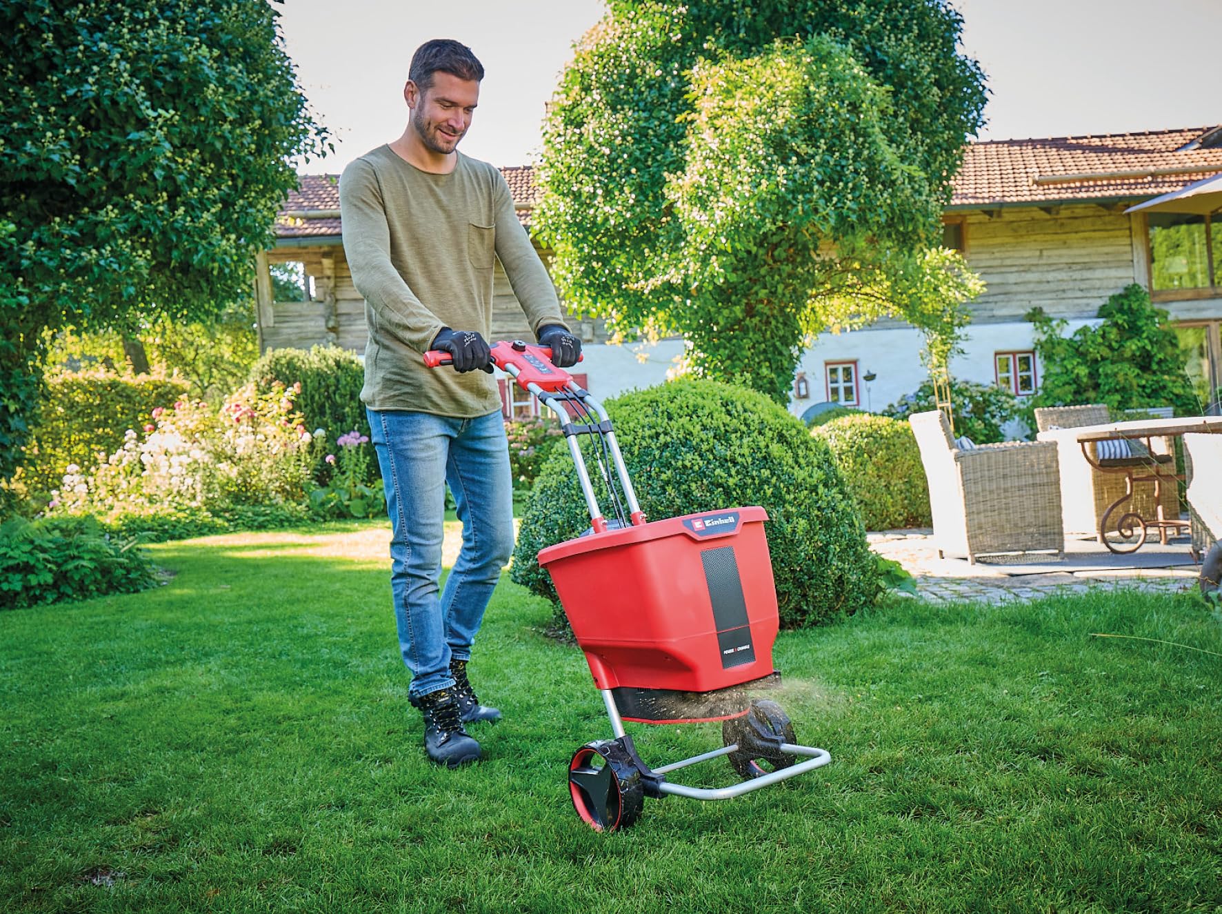 einhell-ge-sr-18-22-pandeur-chariot-18v-22l-6m-solo image 4