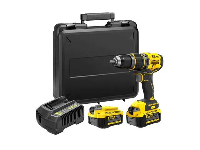 stanley-v20-sfmcd721m2k-perceuse-percussion-18v-80-nm-kit image 1