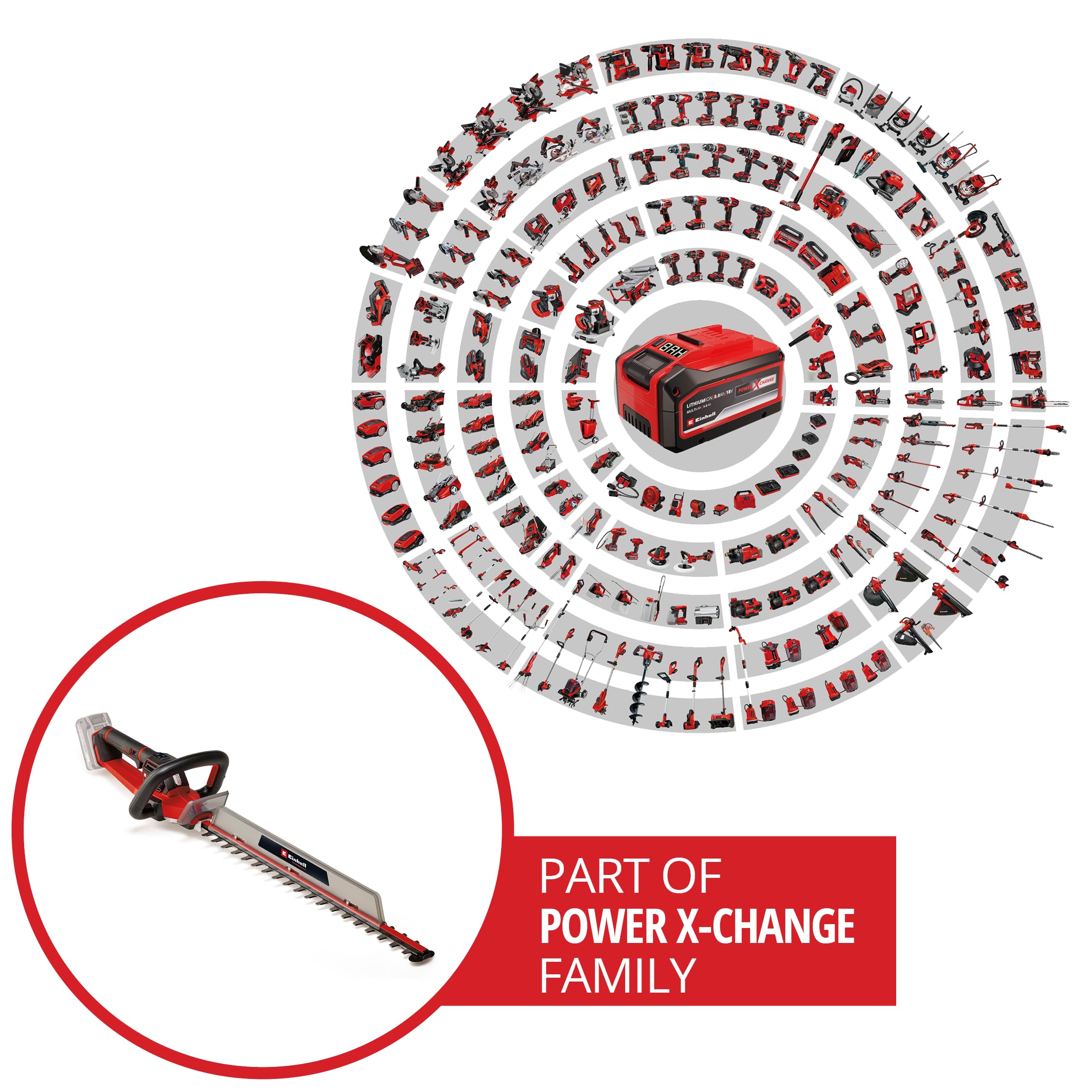 einhell-gp-ch-18-61-li-bl-solo-taille-haie-18v-61-cm-sans-batterie image 2