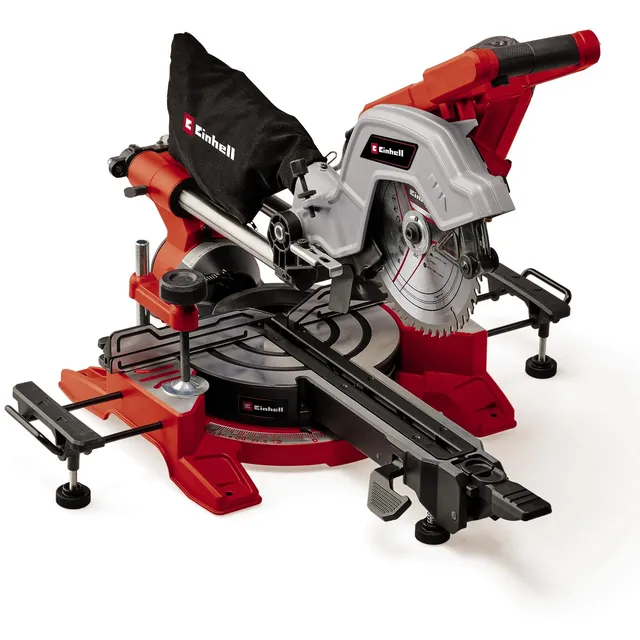 einhell-te-sm-8-l-dual-scie-onglet-radiale-1800w-216-mm image 1