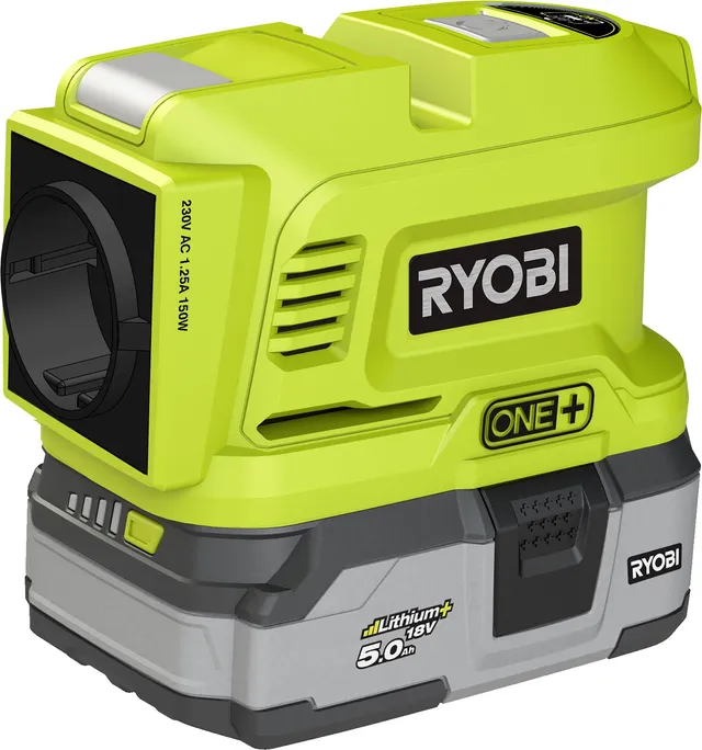 ryobi-ry18bi150a-transformateur-18v-sans-batterie-150w image 1
