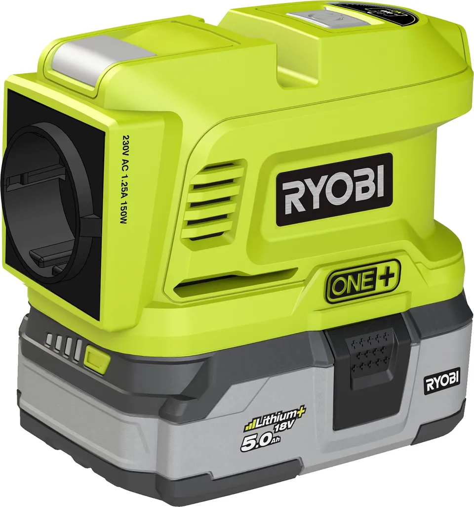 ryobi-ry18bi150a-transformateur-18v-sans-batterie-150w image 1