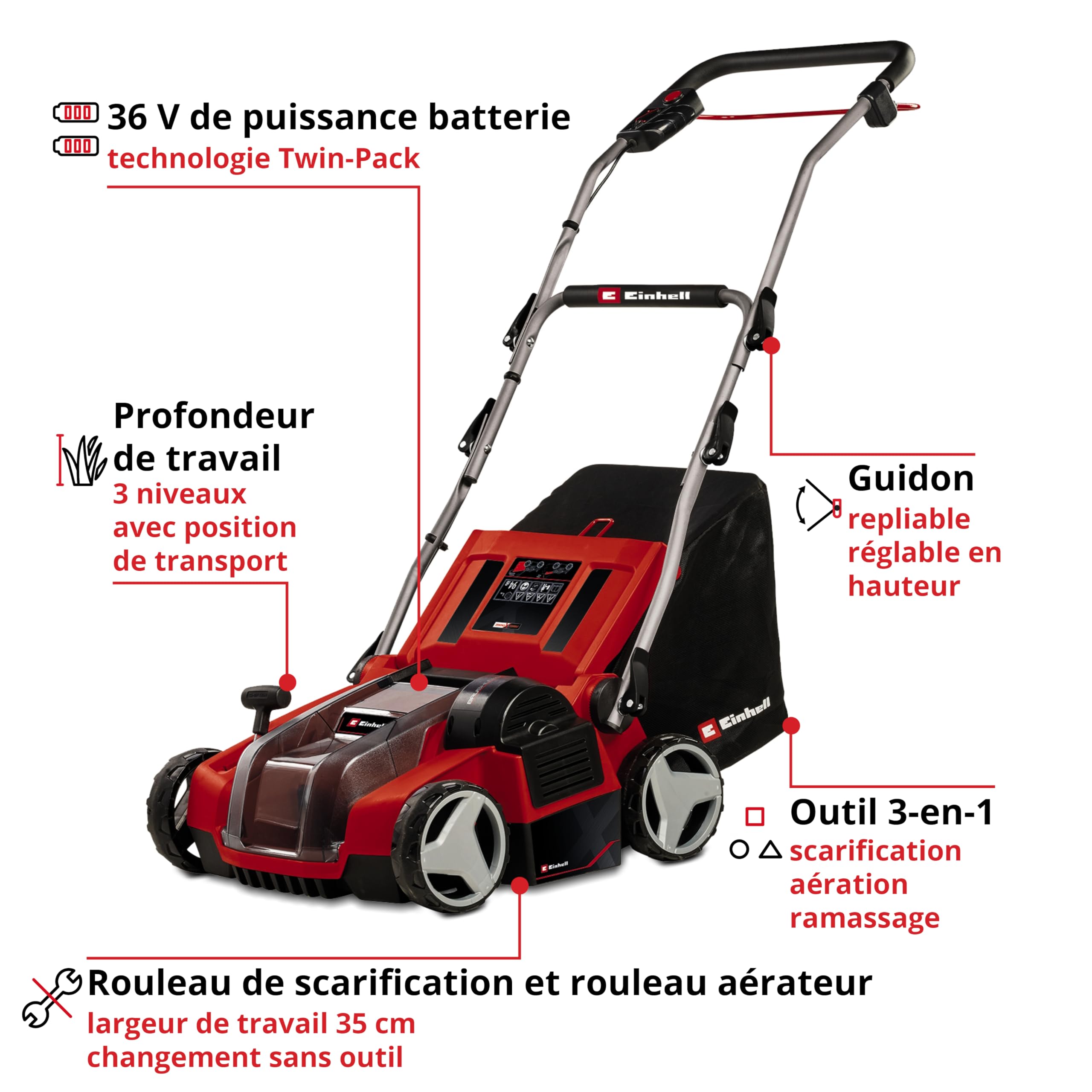 einhell-ge-sa-36-35-li-scarificateur-sans-fil-solo-35-cm image 3