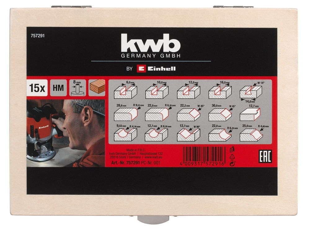 einhell-jeu-15-fraises-d-fonceuse-bois-queue-8-mm-coffret image 4