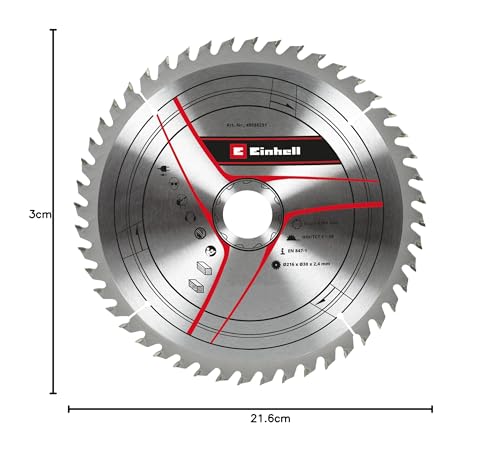 einhell-lame-scie-circulaire-hm-216x30-mm-48-dents-bois image 6