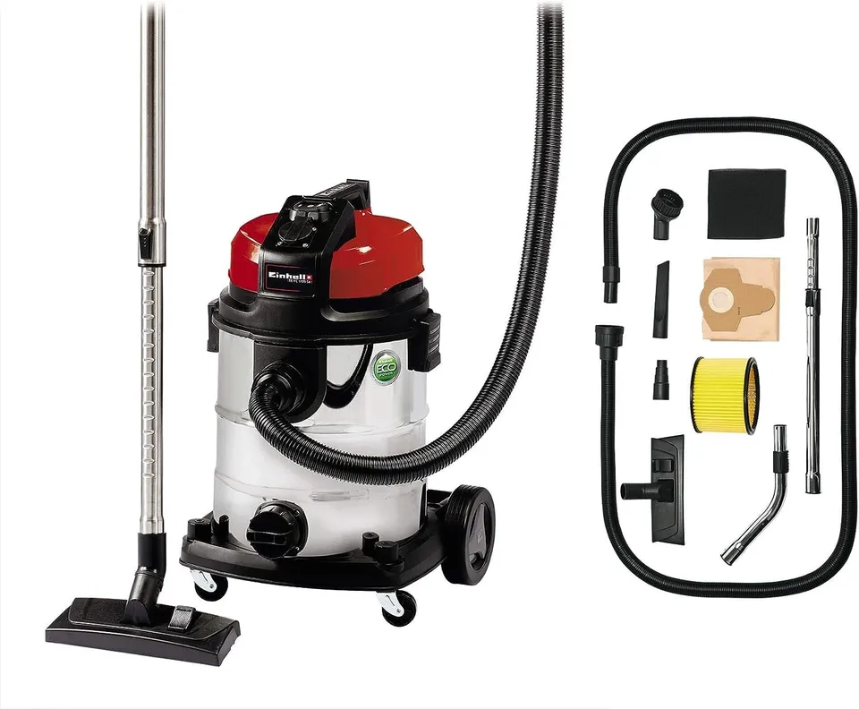 einhell-te-vc-1925-sa-aspirateur-eaux-et-poussi-res-25l-inox-800w image 1